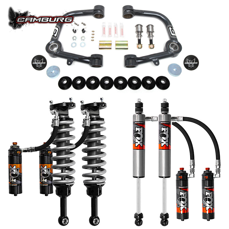 2005-2023 Toyota Tacoma Camburg Fox 2.5 Performance Elite Suspension Lift Kit - Off-Road Upgrade for Enhanced Handling & Durability