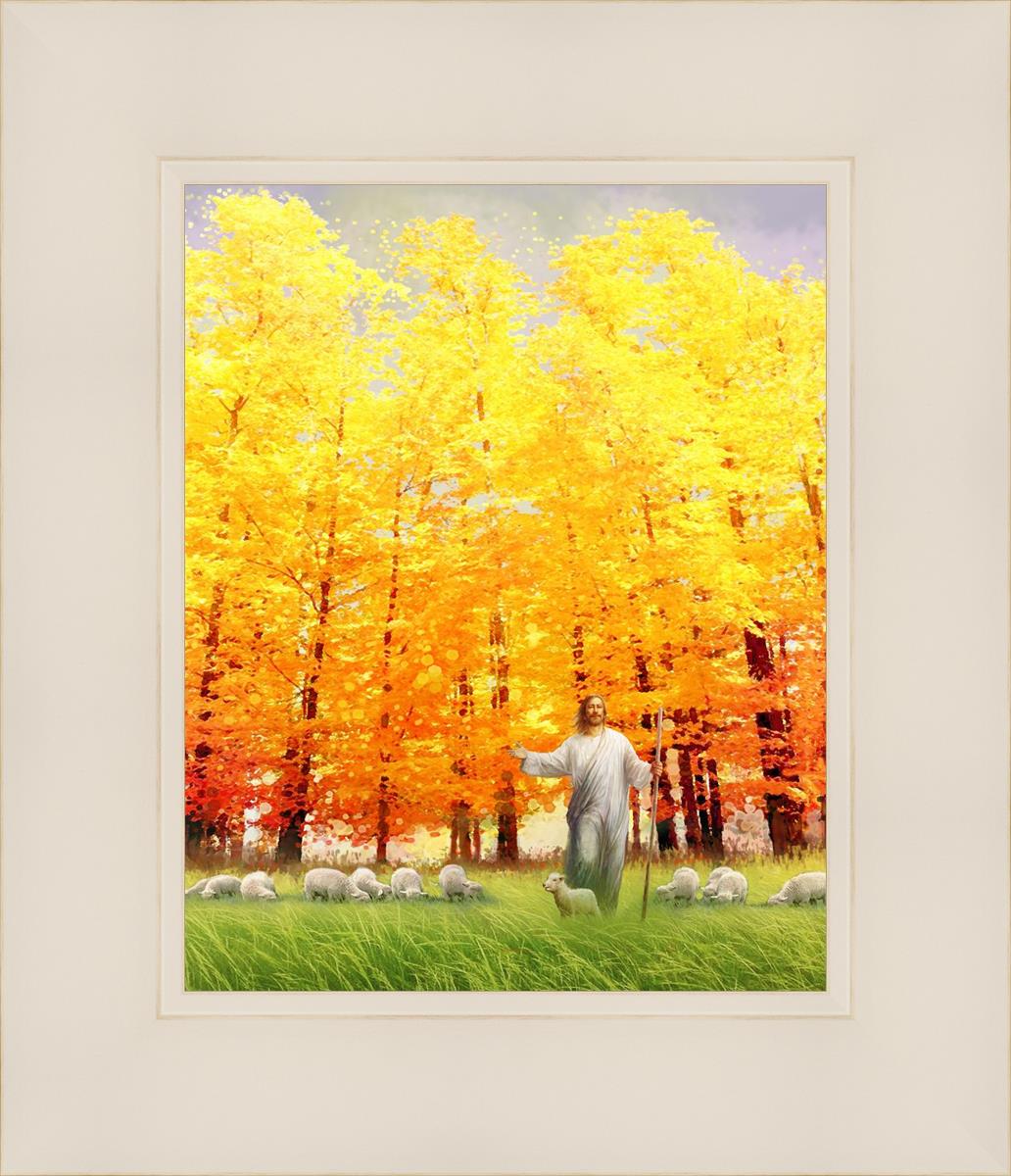 Autumn Breeze By Yongsung Kim - Premium Korean Wall Art Print for Home & Office Decor - Perfect for Living Room, Bedroom, and Gift Giving