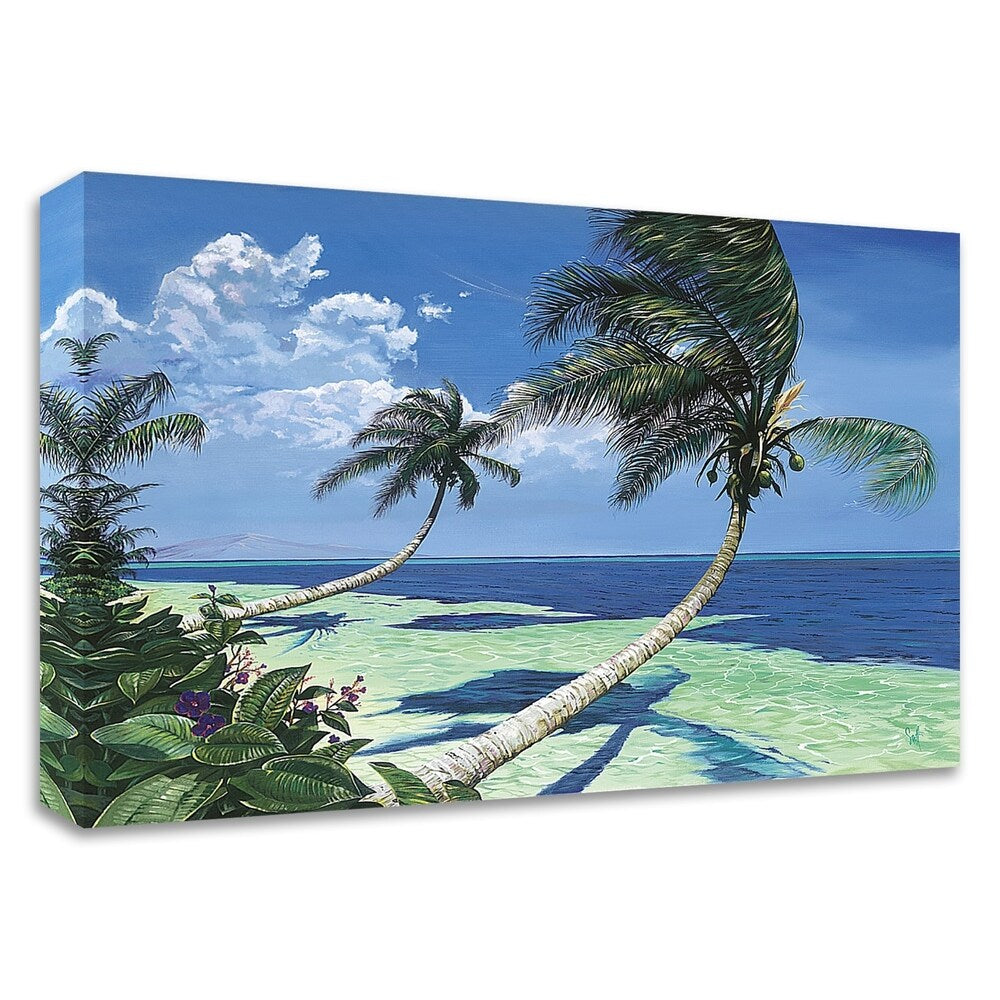 Beckoning Palms by Scott Westmoreland - Stunning Canvas Wall Art Print - Ready to Hang - Perfect for Living Room, Bedroom & Office Decor
