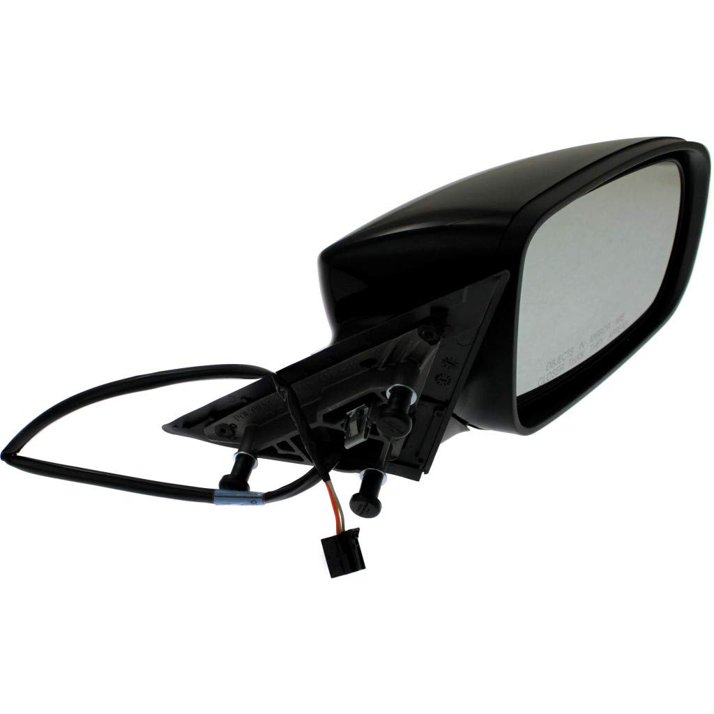 2011-2014 Dodge Charger Passenger Side Power Door Mirror Replacement - Paint to Match OEM CH1321331, 1MA46AXRAC, 1MA46AXRAD | Perfect for Auto Repair & Collision Replacement