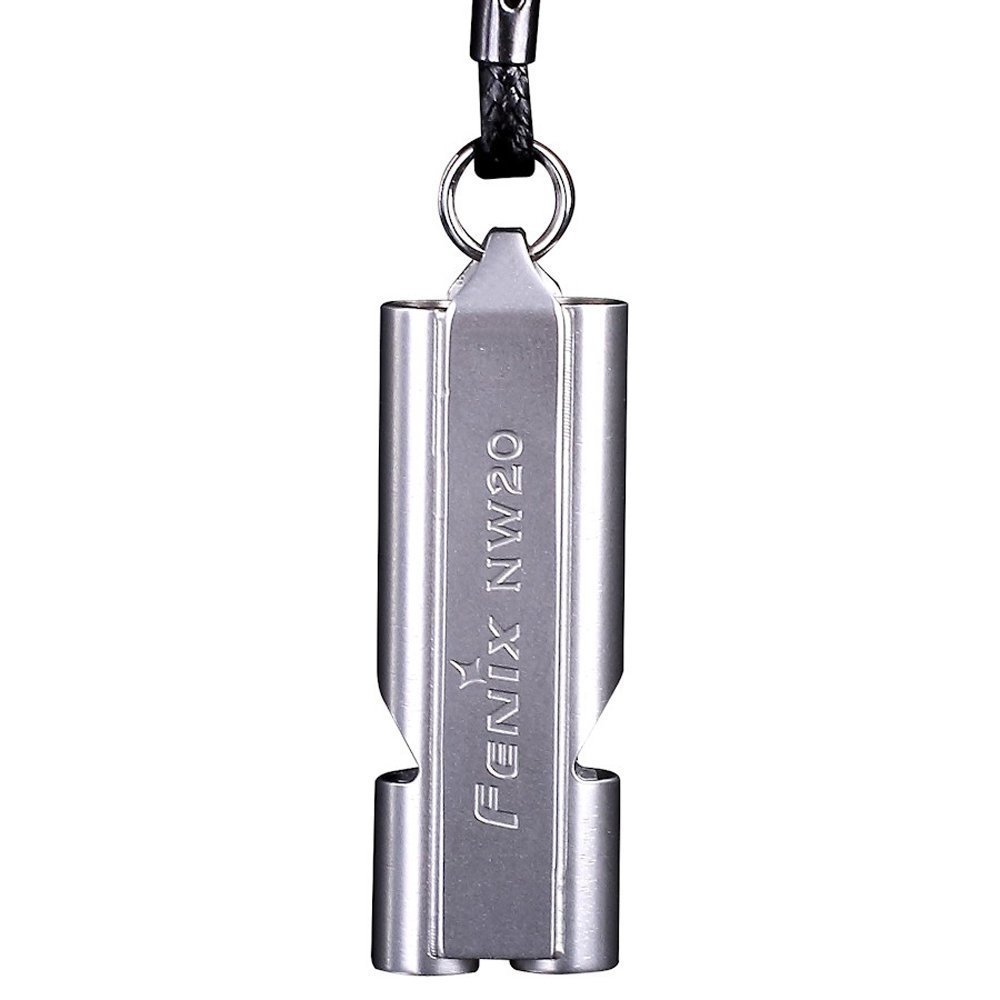 Fenix LED Flashlight with Life-Saving Emergency Whistle - Dual Power Source (USB-C & Batteries) for Camping, Hiking & Outdoor Survival Gear