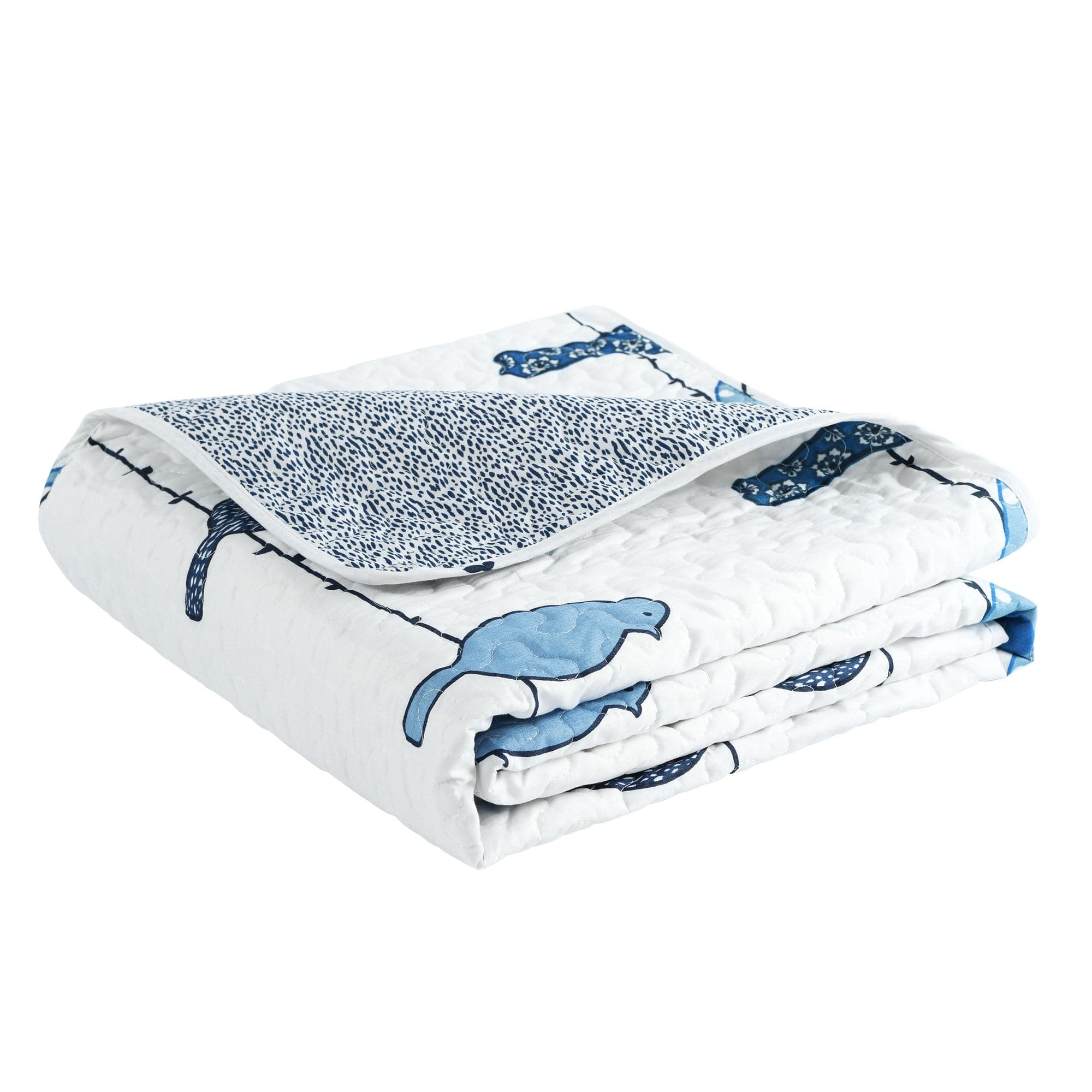 Rowley Birds Throw Blanket - Soft Cozy Flannel Plaid Blanket for Couch, Bed & Sofa - Perfect for Winter, Camping & Home Decor