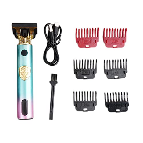 MRGHusus T9 Professional USB Rechargeable Hair Clipper for Men - Electric Hair Trimmer with Beard Shaver & Barber Kit - Perfect for Home Haircuts, Beard Grooming & Professional Salon Use