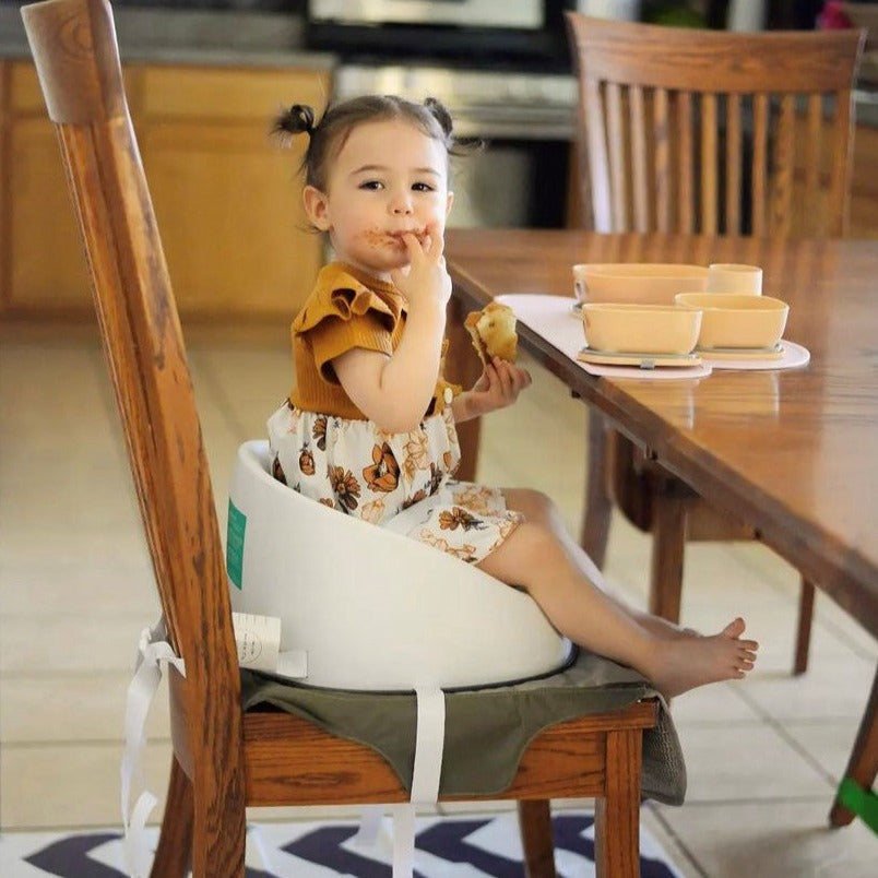 Prince Lionheart Booster Squish™ - Premium Baby Feeding Seat with Soft Cushion for High Chairs | Safe & Comfortable Toddler Booster for Dining, Travel & Home Use