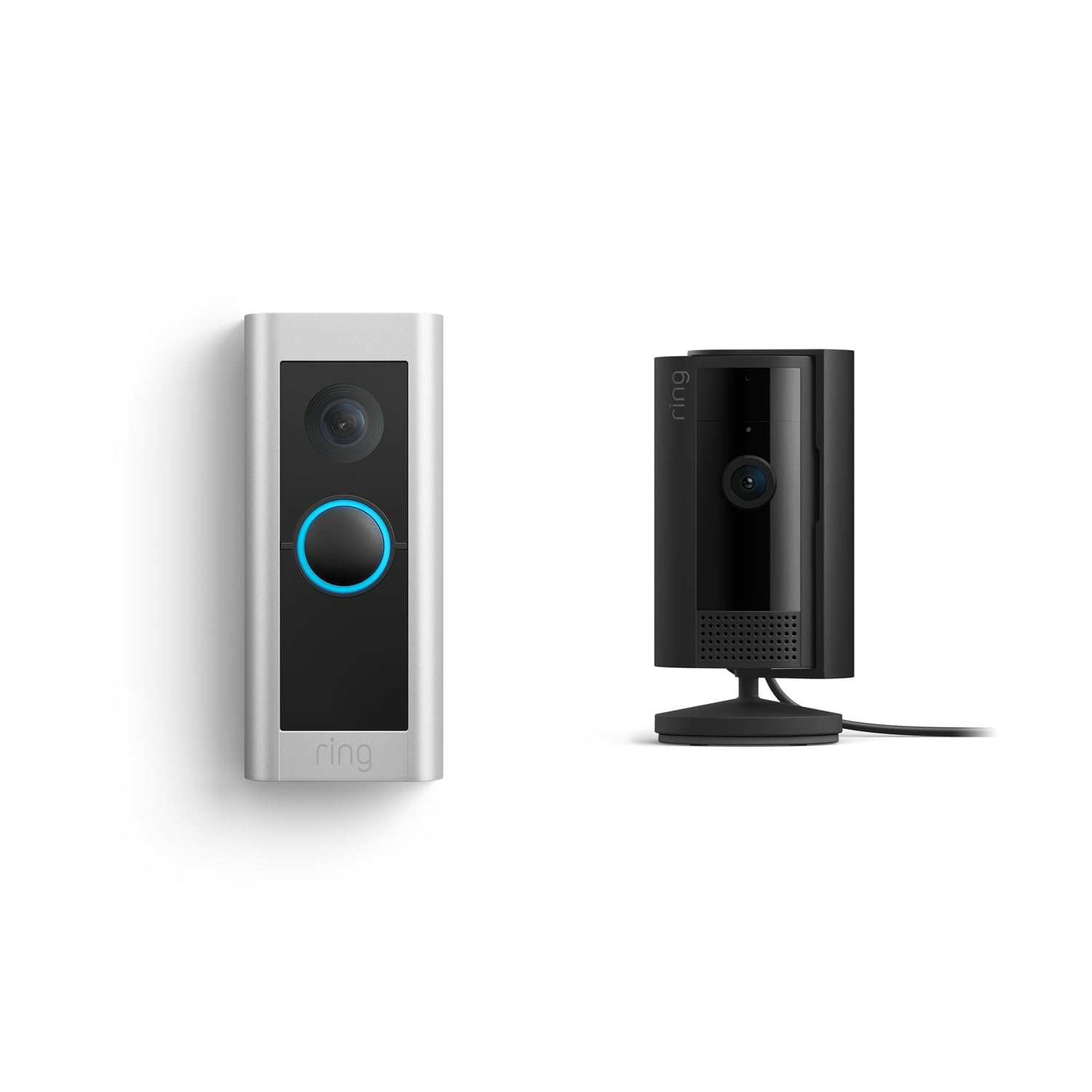 Ring Wired Video Doorbell Pro 2 with Indoor Security Camera (2nd Gen) - HD 1080p, Two-Way Talk, Motion Detection - Perfect for Home Security & Smart Door Monitoring