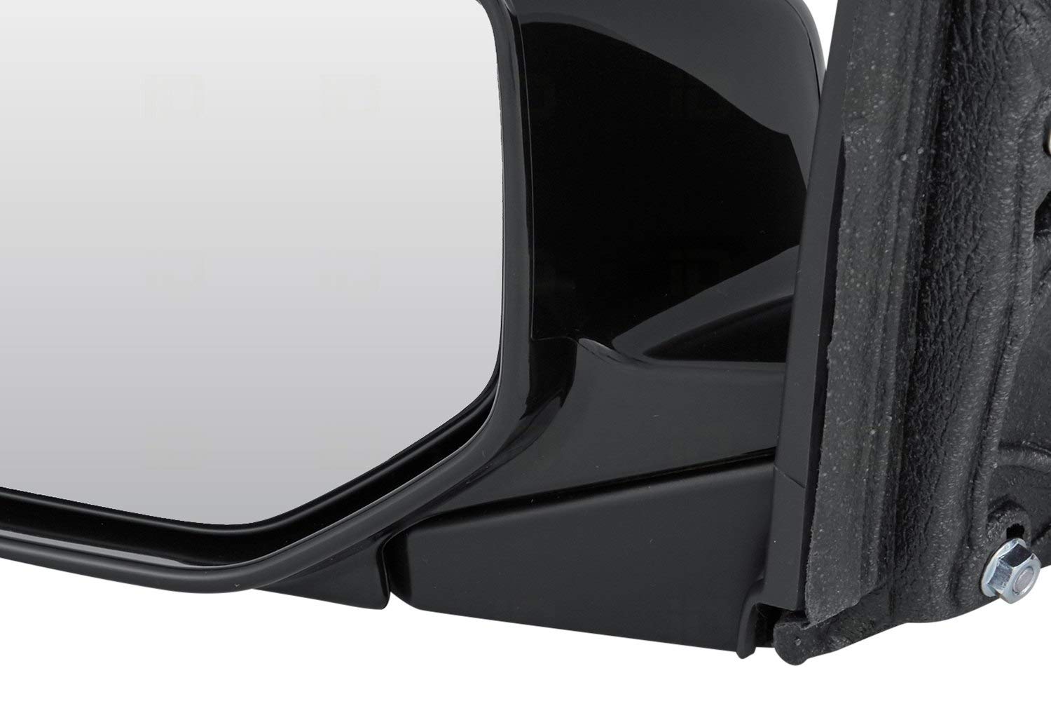 2017-2017 Honda Accord Driver Side Power Door Mirror - Heated Glass & Turn Signal | Manual Folding | Flat Glass | Paint to Match (Partslink HO1320301) - Perfect for Replacement & Winter Driving Safety