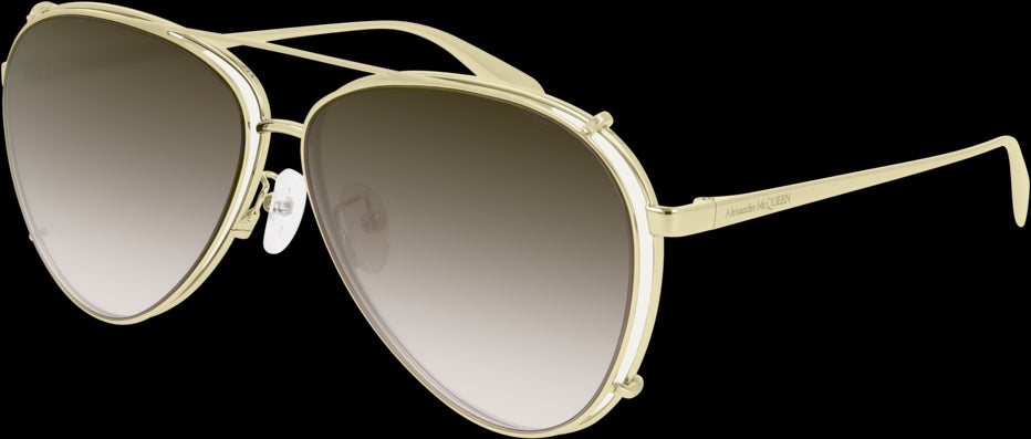 Alexander McQueen AM0263S Sunglasses - Luxury Designer Shades for Men & Women - Perfect for Outdoor Activities, Travel & Fashion