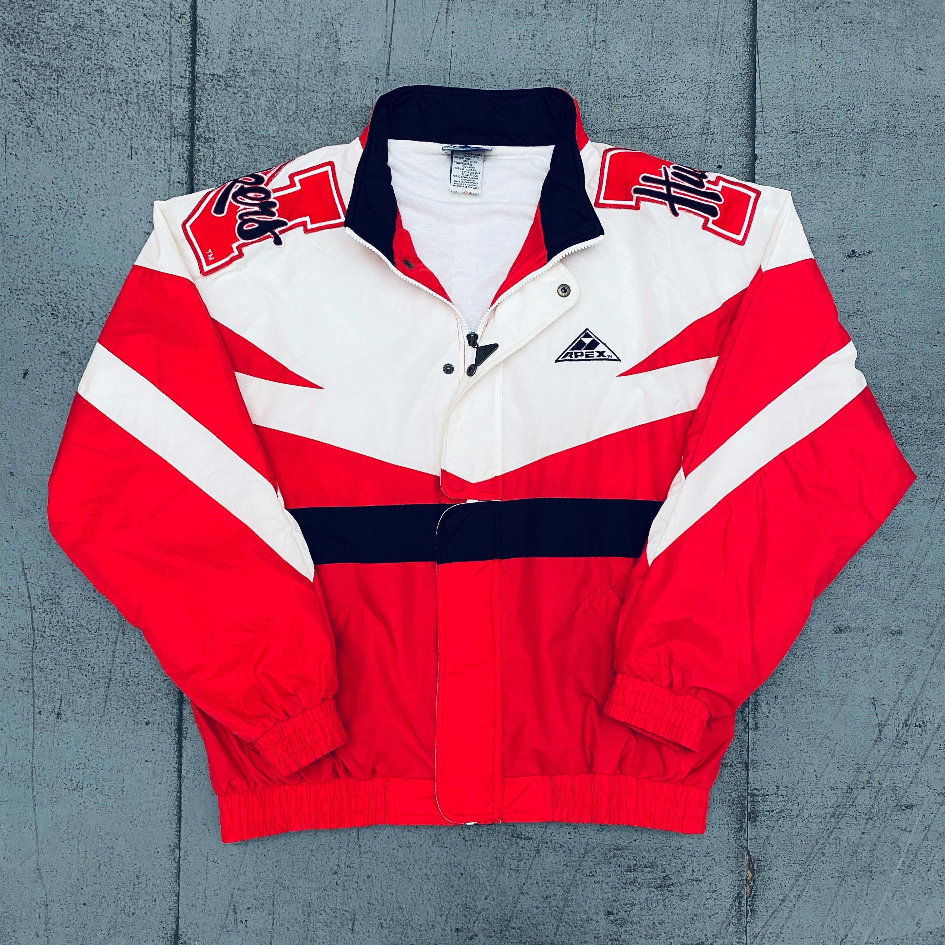 Nebraska Cornhuskers 1990s Vintage Apex One Full-Zip Lightweight Jacket - XL Size for Men | Perfect for Game Day, Tailgating & College Football Fan Gear