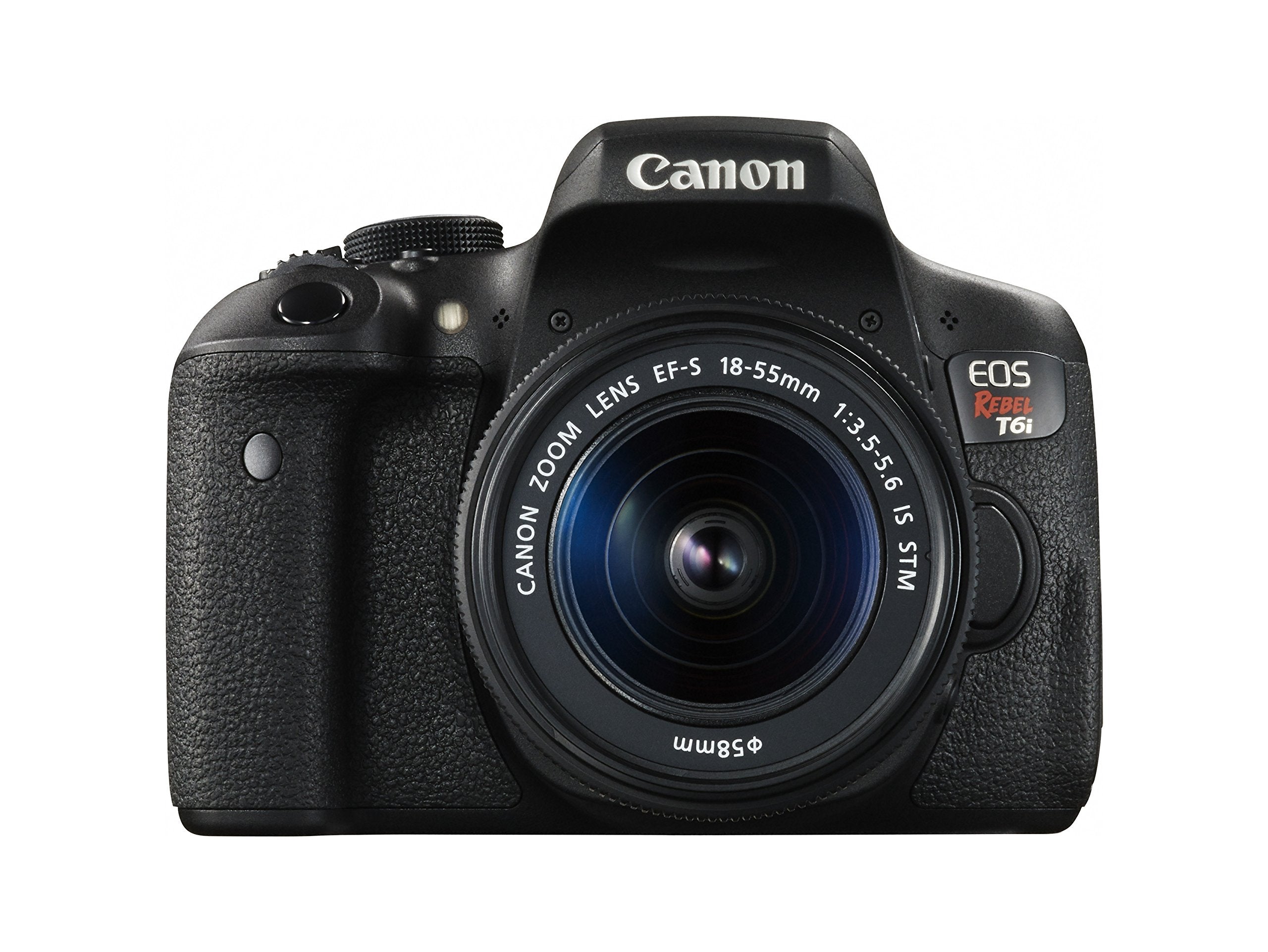 Canon EOS Rebel T6i DSLR Camera with EF-S 18-135mm IS STM Lens - Wi-Fi & NFC Enabled for Photography, Vlogging & Travel