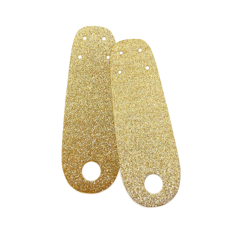 Glitter Toe Guards for Women - Non-Slip Silicone Toe Protectors for Sandals & Flip Flops - Comfortable & Stylish Foot Care Accessories for Pedicures, Beach & Pool Days