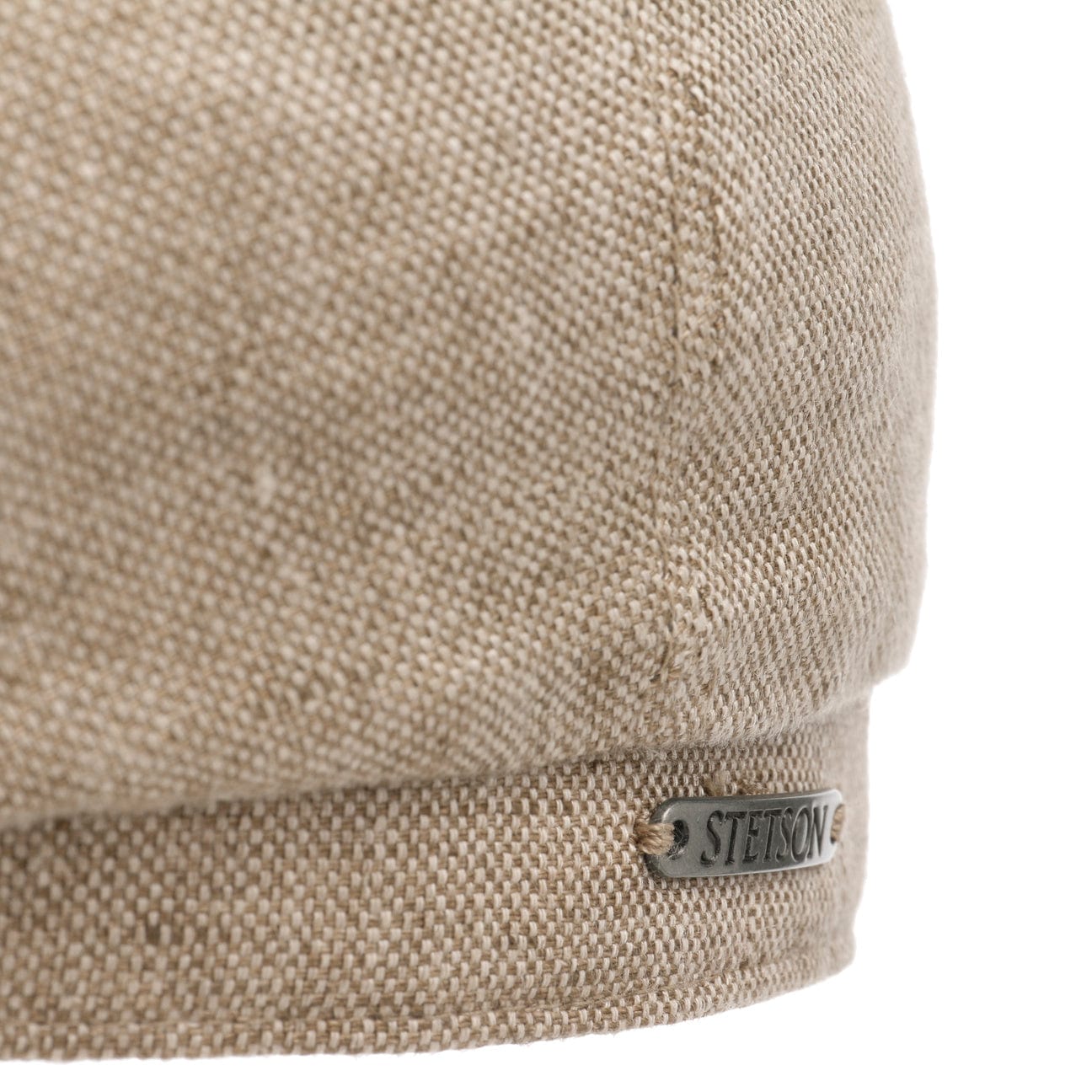 Stetson Hatteras Classic Linen Flat Cap for Men - Breathable Summer Hat for Golf, Fishing & Outdoor Activities