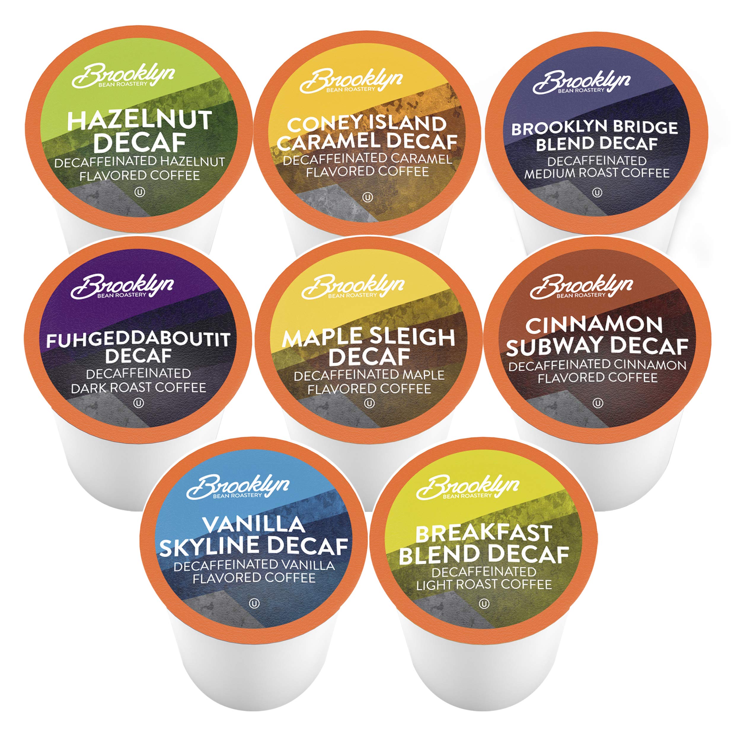 Decaf Coffee Pods for Keurig - 40ct Variety Pack | Perfect for Office & Home Brewing