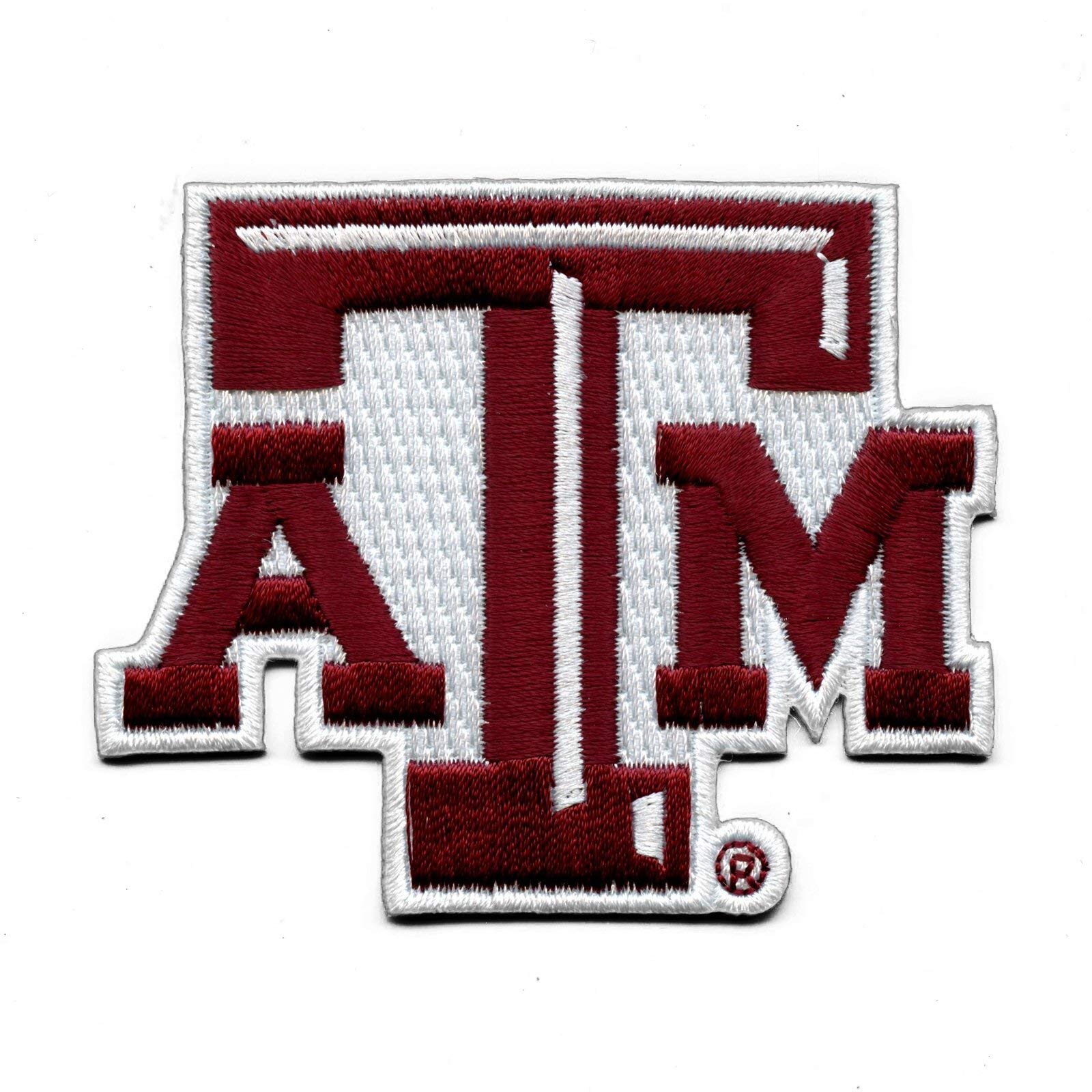 Texas A&M Aggies Embroidered Iron-On Patch - Medium Size Official Logo for Jackets, Hats & Bags - Perfect for College Fans & Alumni Gifts