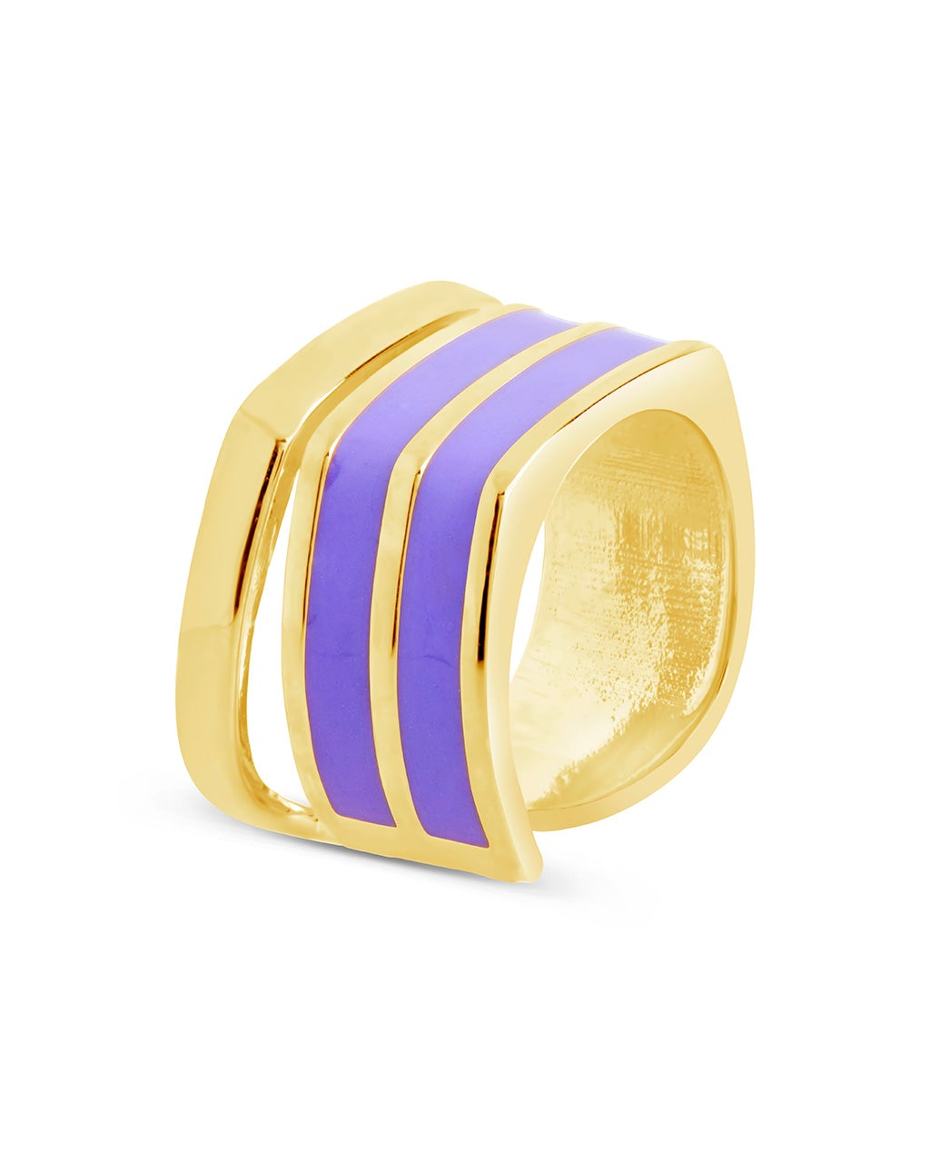 Elegant Saanvi Enamel Ring for Women - Dainty Handmade Jewelry Gift for Her - Perfect for Valentine's Day, Anniversary & Special Occasions