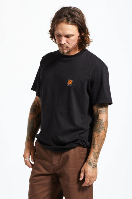 BUILDERS Short Sleeve STT T-Shirt - Black | Comfortable & Durable for Construction Work & Outdoor Activities