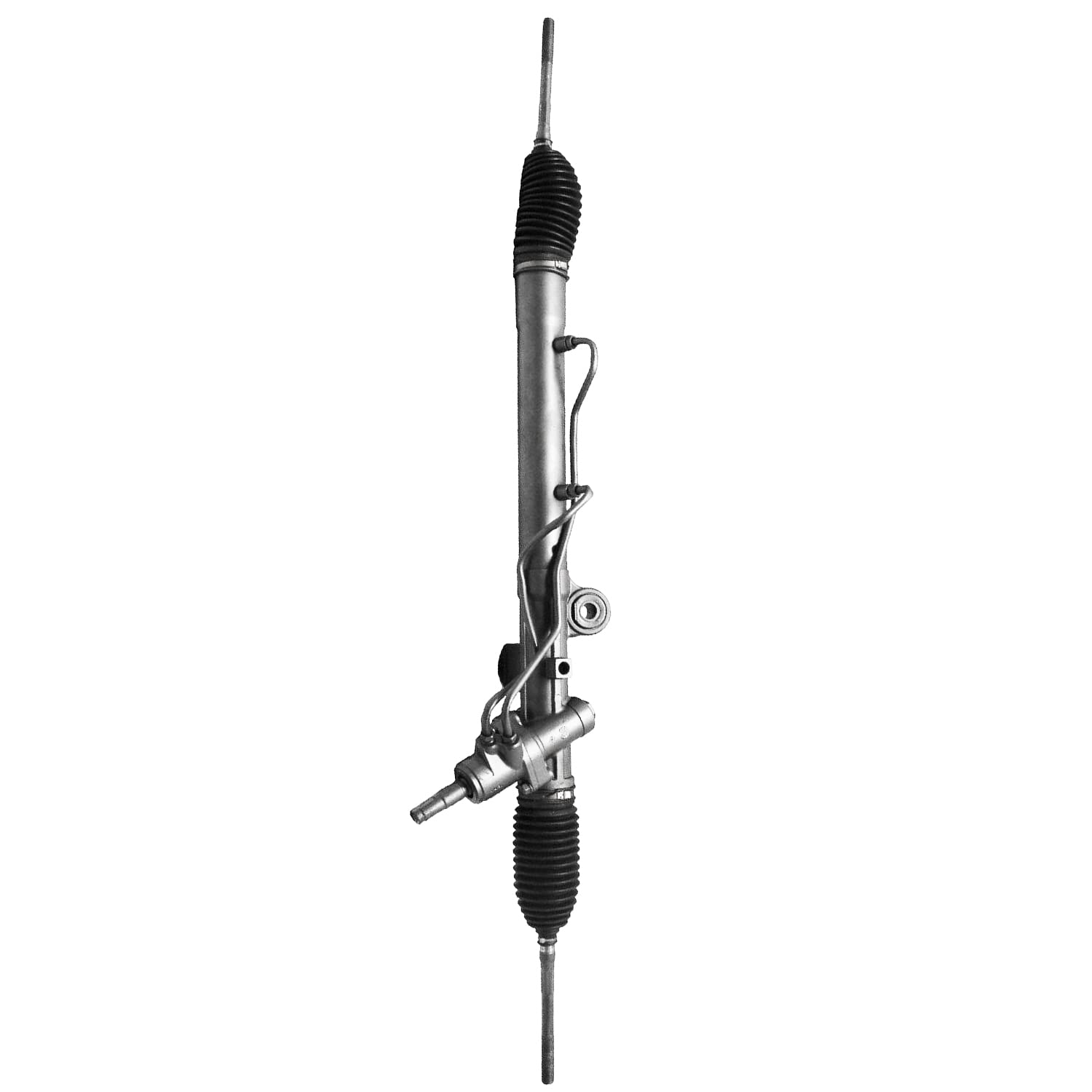 Detroit Axle - Complete Power Steering Rack & Pinion Assembly Replacement for 2006-2008 Hummer H3 with 14mm Tie Rods | Durable Steering System for Off-Road Adventures & Daily Commutes