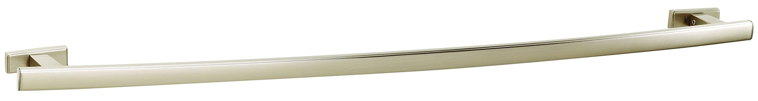 Modern Arch Towel Bar - 30 Inch Satin Nickel Finish, Bathroom Towel Holder for Contemporary Home Decor, Perfect for Bathrooms, Powder Rooms & Spa Retreats