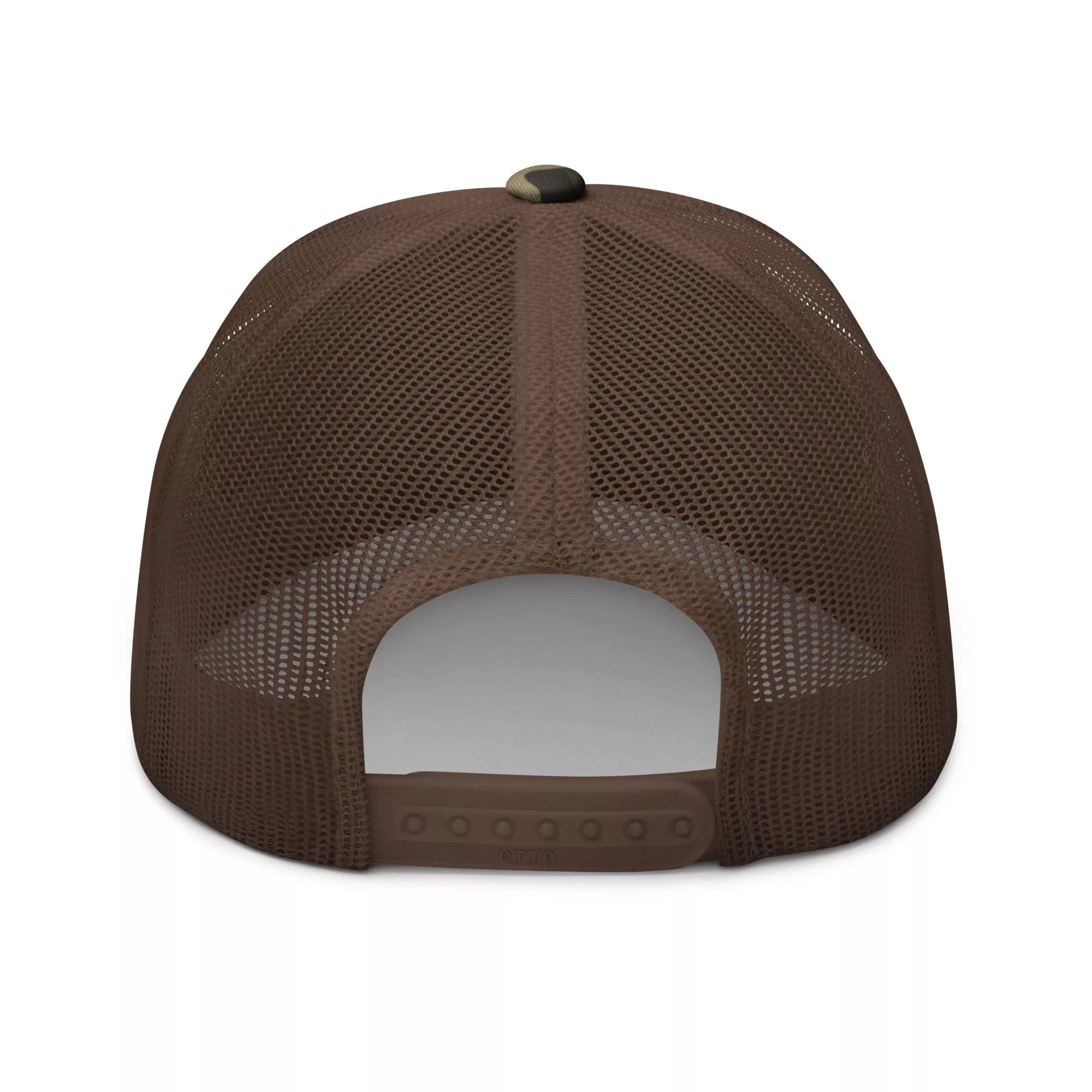 Sober Camouflage Trucker Hat for Men & Women - Adjustable Snapback Cap for Outdoor, Hiking, and Casual Wear