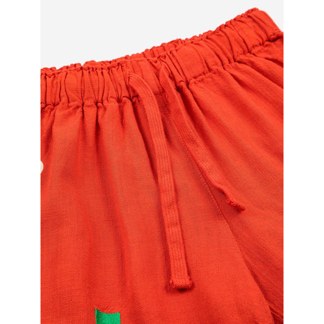 Bobo Choses Geometric Print Woven Bermuda Shorts for Women - Stylish Summer Casual Wear for Beach, Vacation & Everyday Outfits