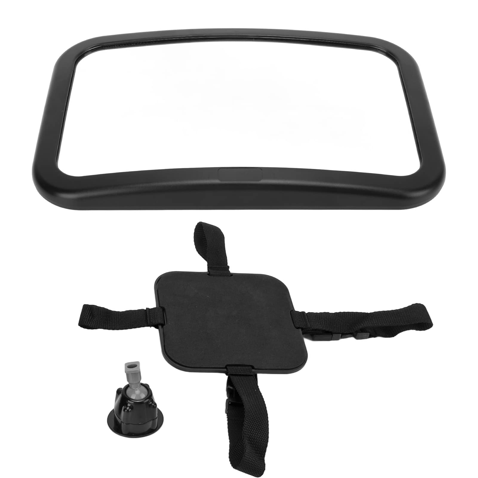 KIMISS 360° Rotatable Baby Car Mirror - Shatterproof Rear Facing Safety Mirror for Infant Car Seats, Trucks & SUVs | Clear View Backseat Mirror for Child Safety & Peace of Mind While Driving