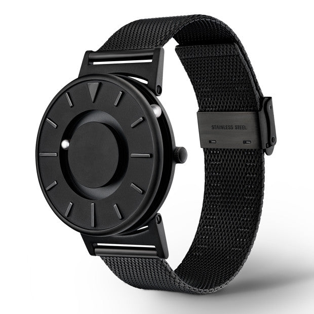 Eone The Bradley Mesh Watch - Stylish Tactile Timepiece for Men & Women - Water-Resistant Analog Watch for Blind & Sighted - Perfect for Office, Travel & Everyday Wear