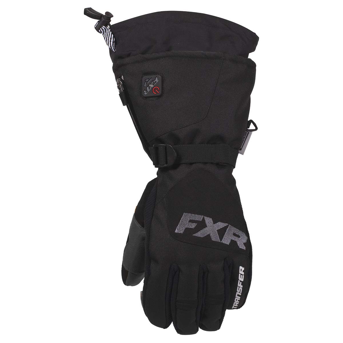 FXR Men's Heated Motorcycle Gloves 2020 - Black 2XL | Winter Riding Gear for Cold Weather & Snowmobile Use