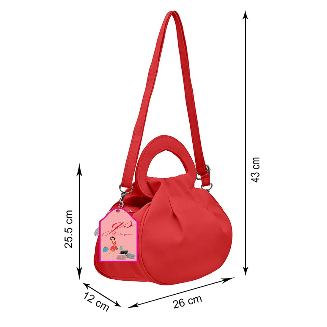 ENVATO Mini Sling Bag for Women & Girls - Crossbody Purse with Adjustable Strap - Perfect for Travel, Shopping & Everyday Use
