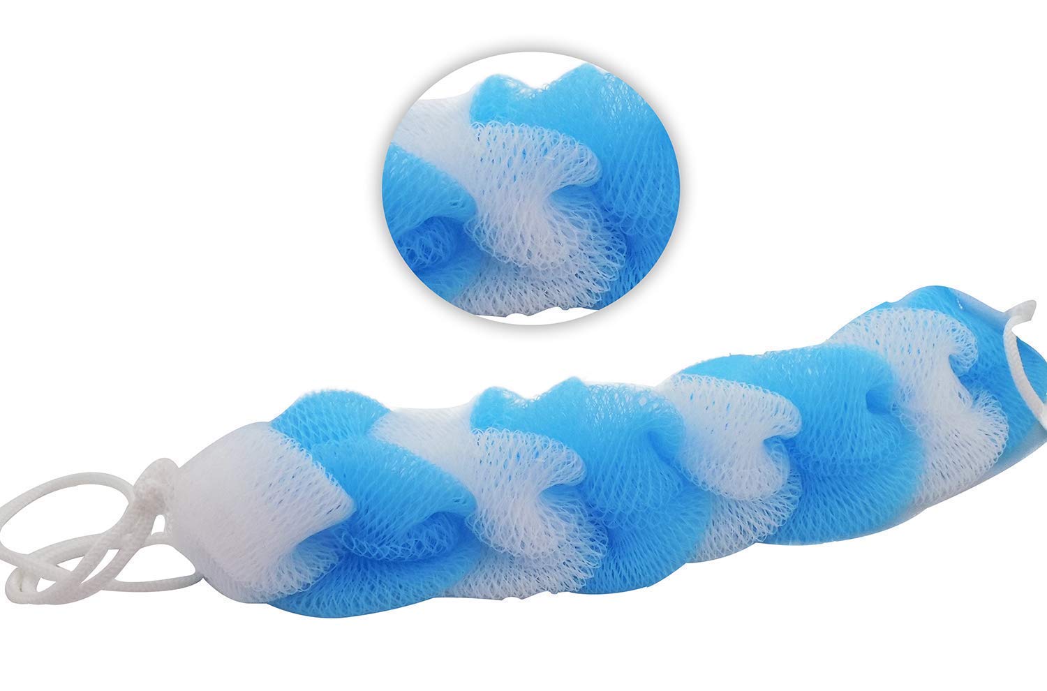 Premium Ekan Bath Sponge Loofah Set - 3 Pack Exfoliating Shower Sponges for Soft Skin | Gentle Body Scrubber for Men & Women | Perfect for Daily Shower, Spa, and Gift Giving