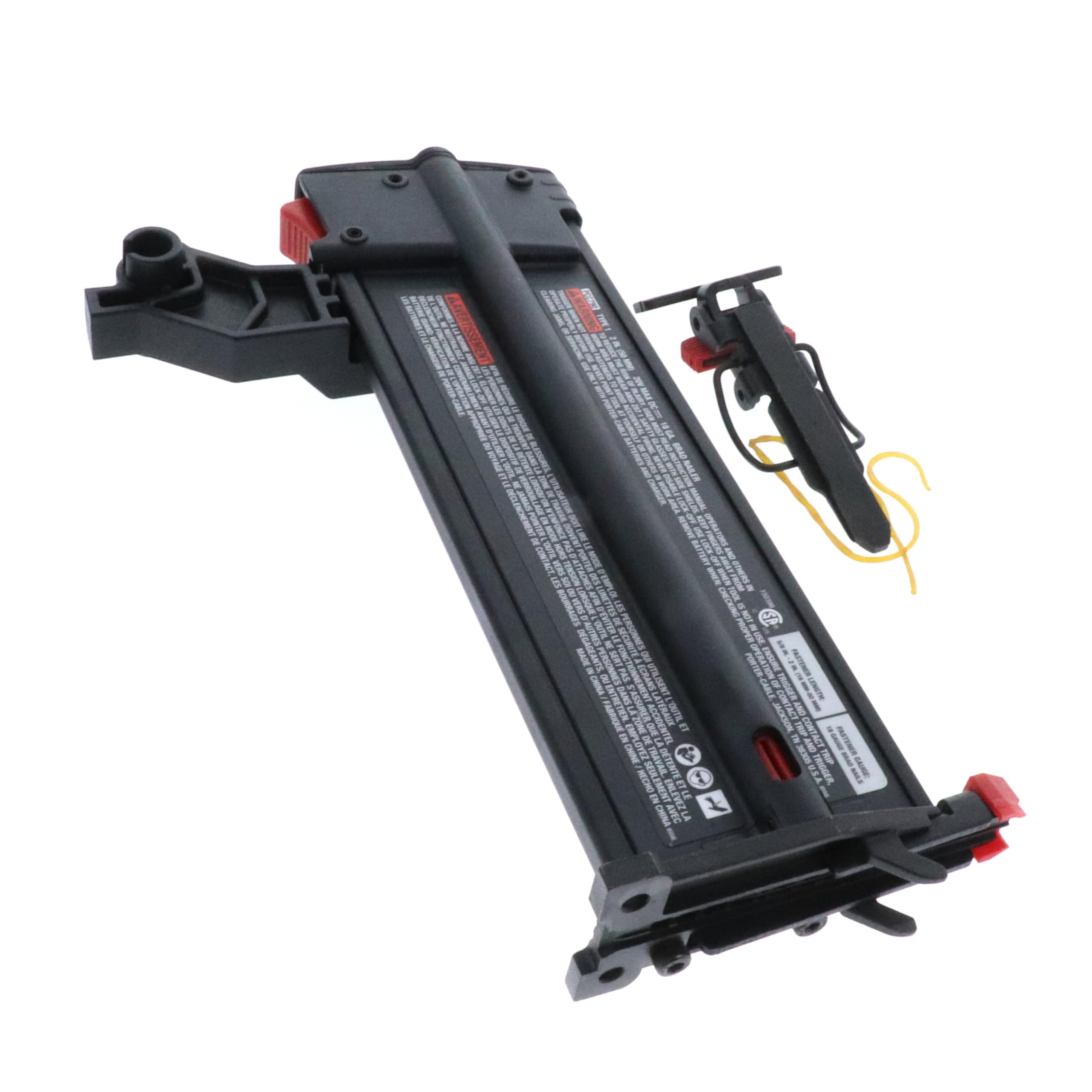PORTER-CABLE OEM 90615831 Magazine Assembly - Replacement Part for Nail Guns - Perfect for Construction, Woodworking, and DIY Projects