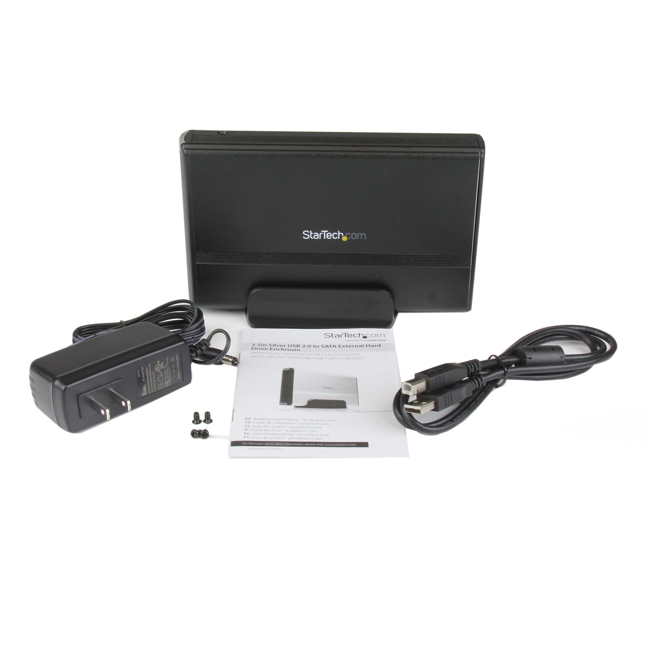 StarTech.com MCM110ST2 10/100 Fiber to Ethernet Media Converter - Multi Mode ST, 2 km Range - Ideal for Office Networks, Data Centers & Industrial Applications