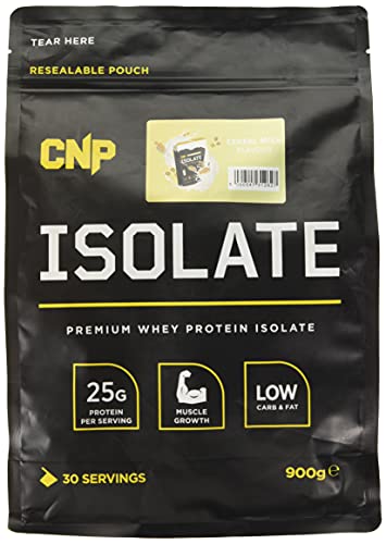 CNP Professional Pro Isolate Premium Whey Protein Powder - 900g (30 Servings) Cereal Milk Flavor | High Protein Supplement for Muscle Recovery & Growth | Perfect for Post-Workout, Breakfast Smoothies & Healthy Snacks
