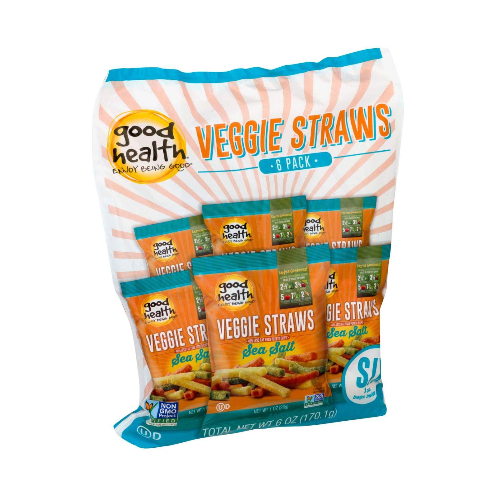 Crunchy Veggie Straws Snacks - Healthy Baked Vegetable Chips - Gluten Free, Low Calorie, Vegan - Perfect for Parties, School Lunches & On-the-Go Snacking