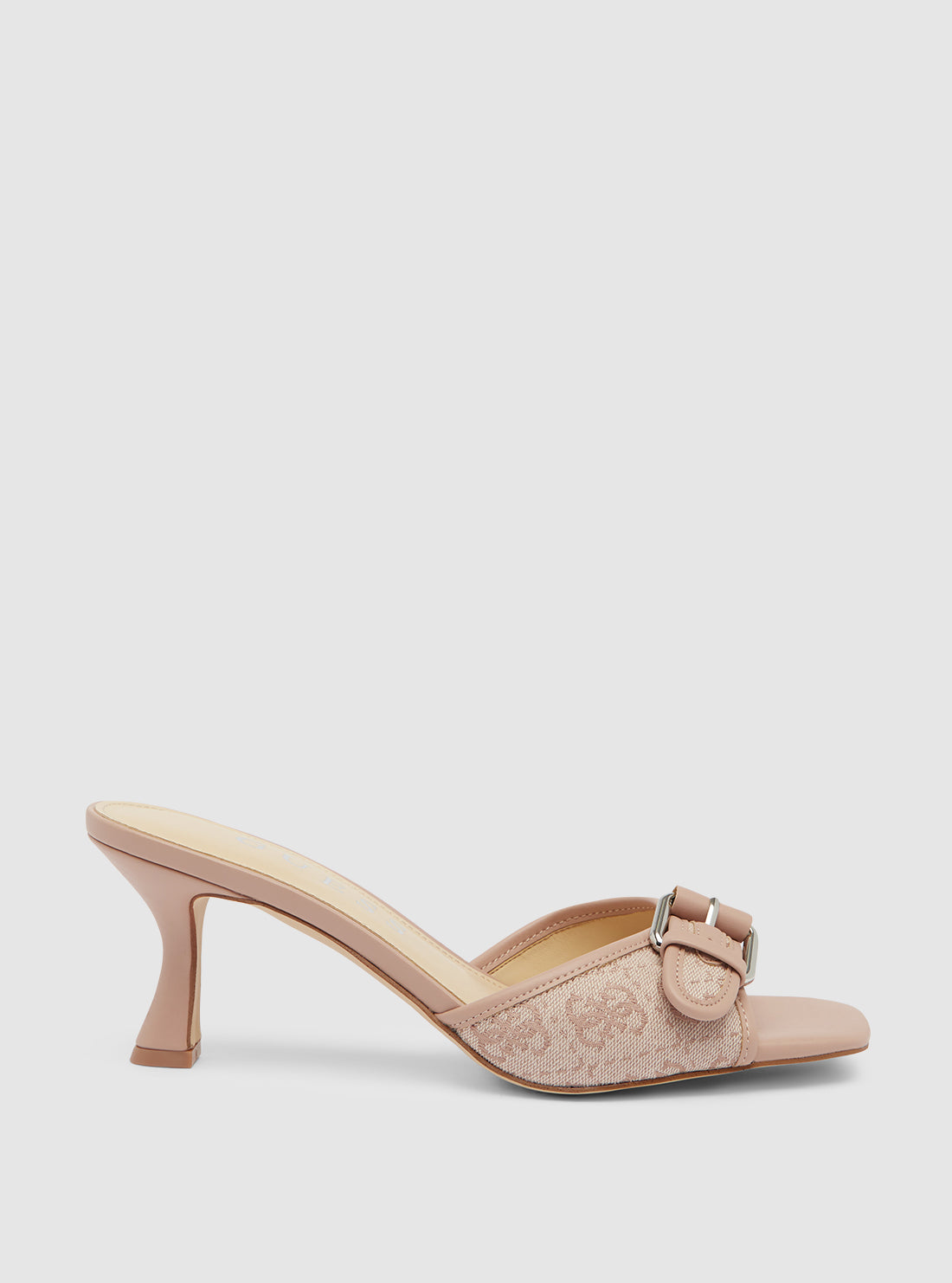 Beige Dista Kitten Heels - Comfortable Low Heel Pumps for Women | Perfect for Office, Wedding & Formal Events