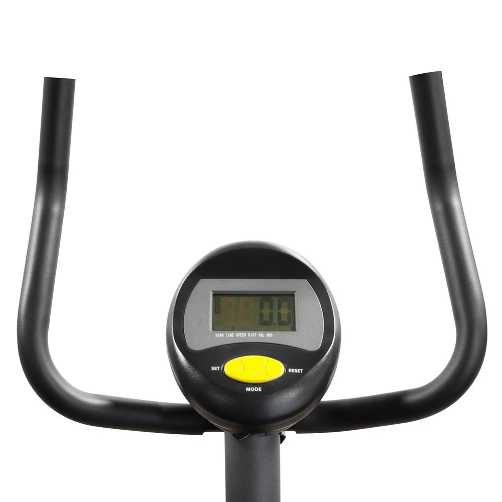 Marcy NS 714U Upright Magnetic Exercise Bike for Home Workouts - Perfect for Cardio Training & Indoor Cycling Fitness