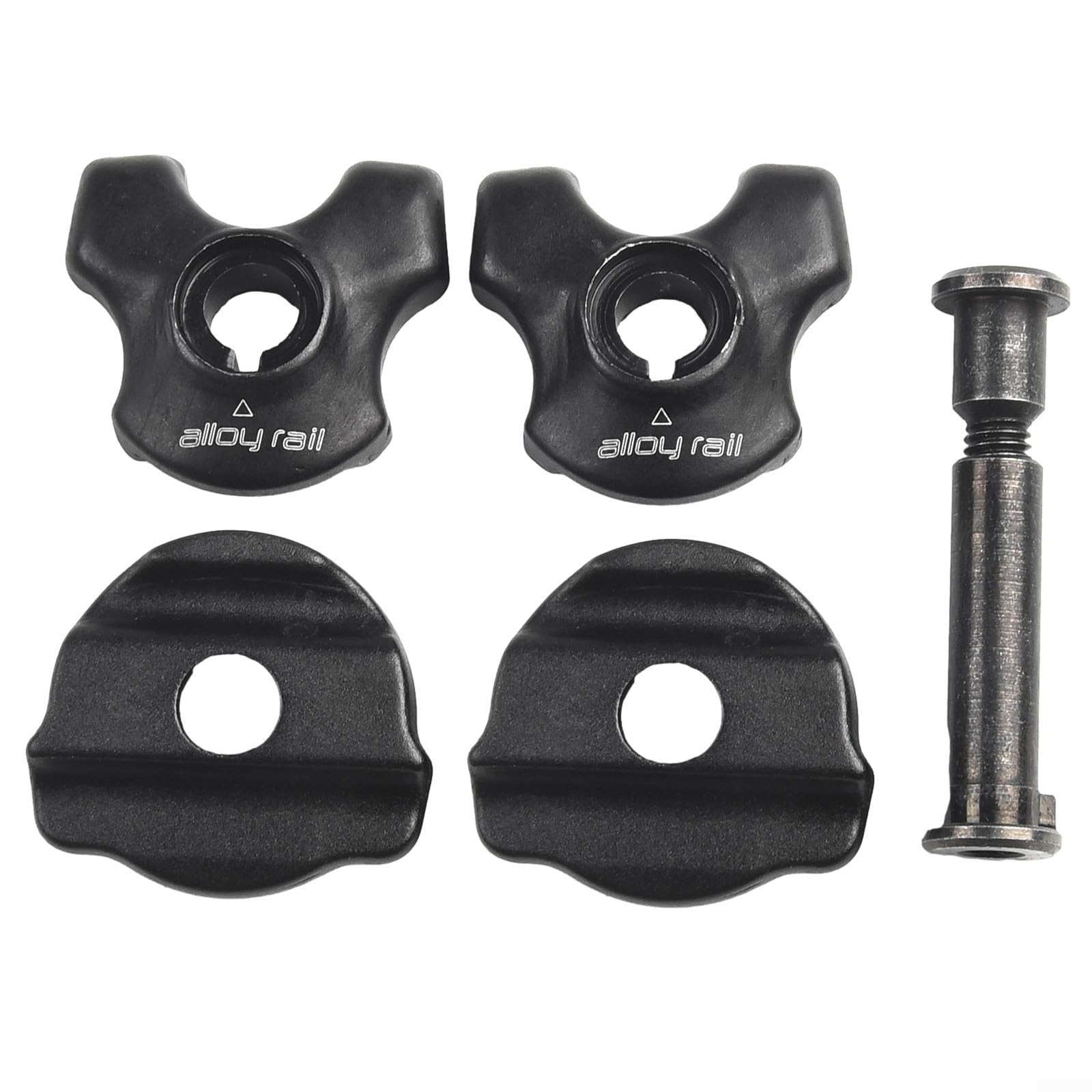 2Pcs Bike Seatpost Clamp - Universal Oval/Round Clip for Carbon Saddle Rails (7x7mm) | Compatible with Road & Mountain Bikes | Secure & Durable Cycling Accessory