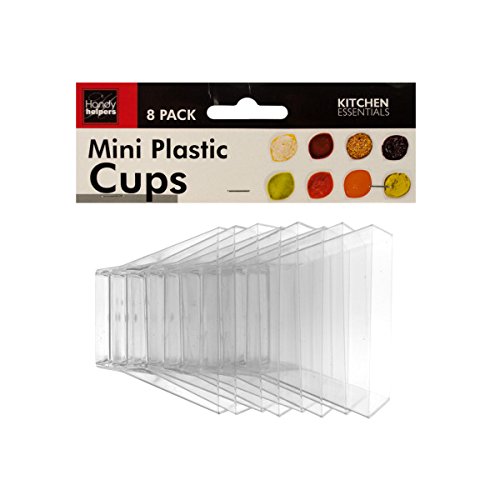 Bulk Mini Plastic Condiment Cups Set - 2.125