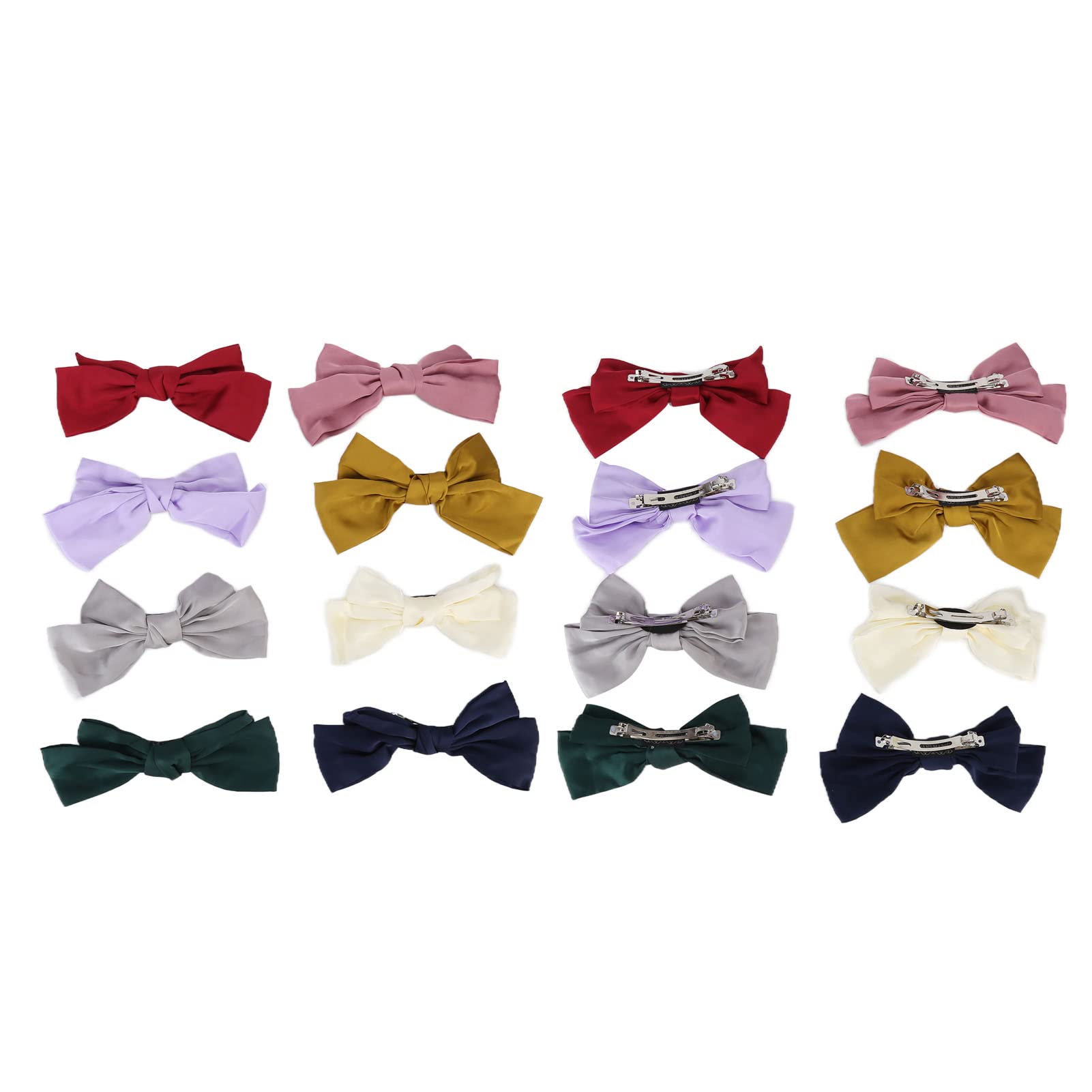 Elegant Bowknot Hair Clips for Weddings & Parties | French Style Barrettes