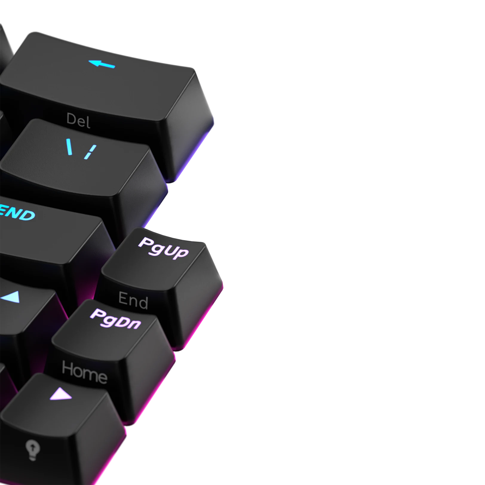 Backlit Black Keycaps for Mechanical Keyboards - US Layout - Perfect for Gaming & Typing in Low Light