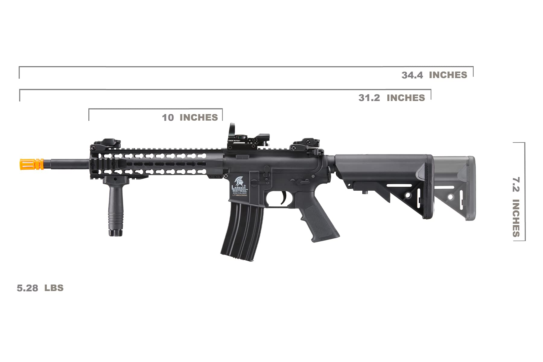 Lancer Tactical Gen 2 M4 Carbine 10