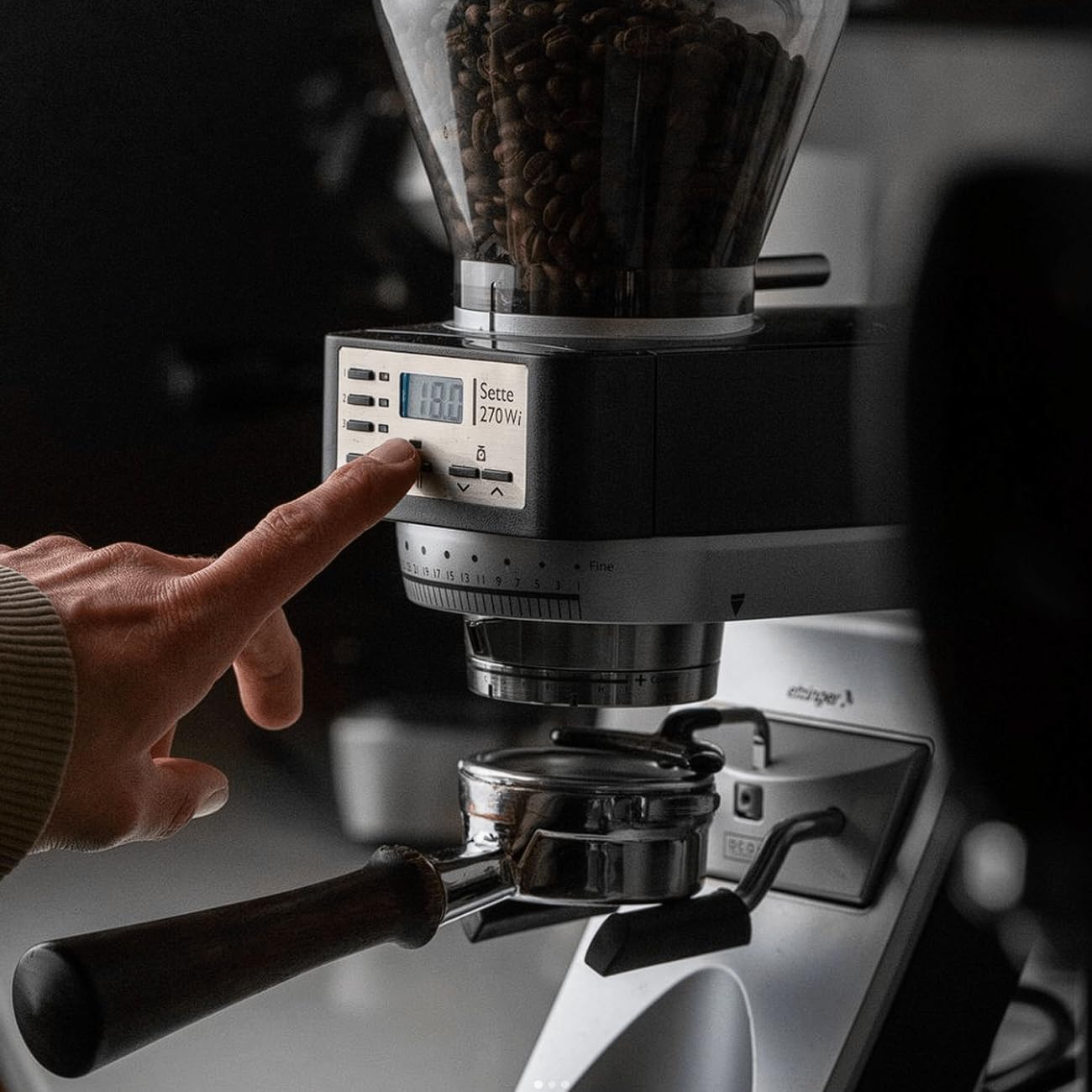 Baratza Sette 270Wi Conical Burr Coffee Grinder with Weight-Based Dosing - Perfect for Espresso, Pour Over, and French Press Brewing at Home