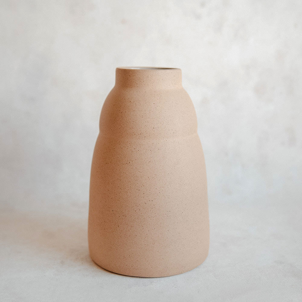 Handmade Ceramic Terracotta Vase - Earthy Home Decor for Plants & Flowers | Perfect for Boho, Farmhouse & Mediterranean Style Interiors