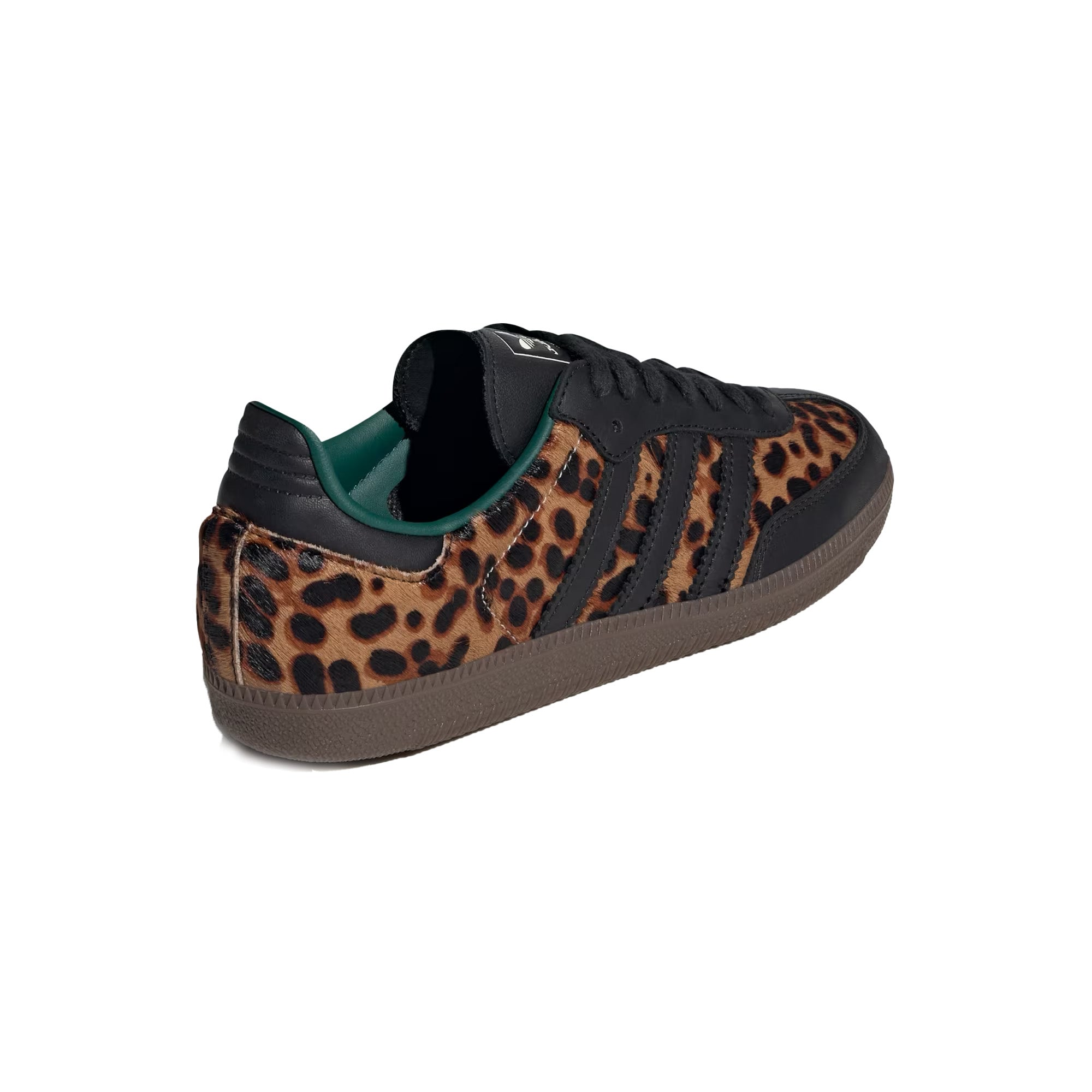 Adidas Samba OG 'Black Green Leopard' Women's Sneakers (2025) - Classic Comfort for Casual Wear, Street Style & Everyday Fashion