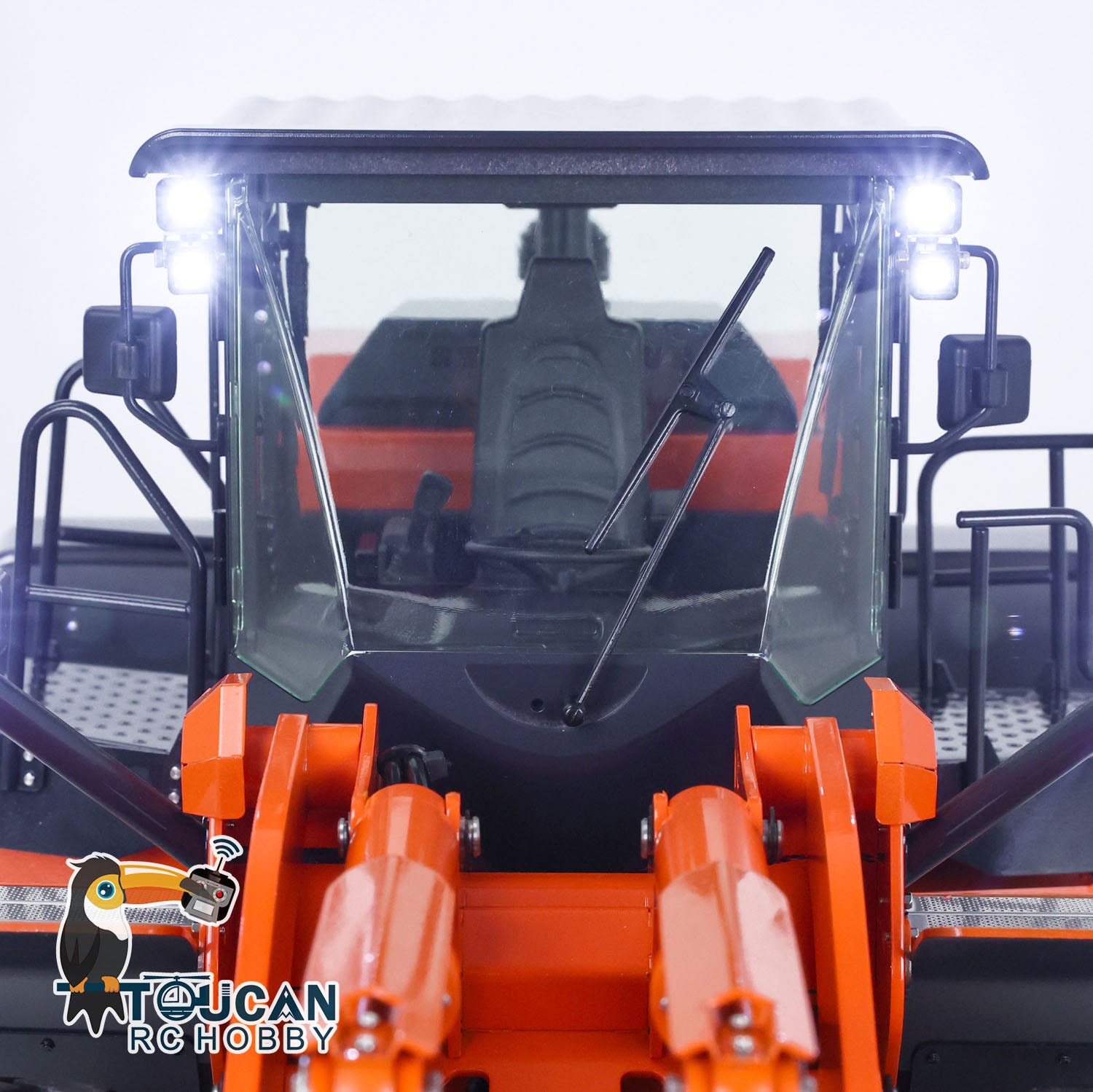 1/14 Scale Hydraulic RC Loader ZW370 JDM 198 - Remote Control Metal Construction Truck with New Sound Module - Realistic Model for Construction Site Play & Collectors