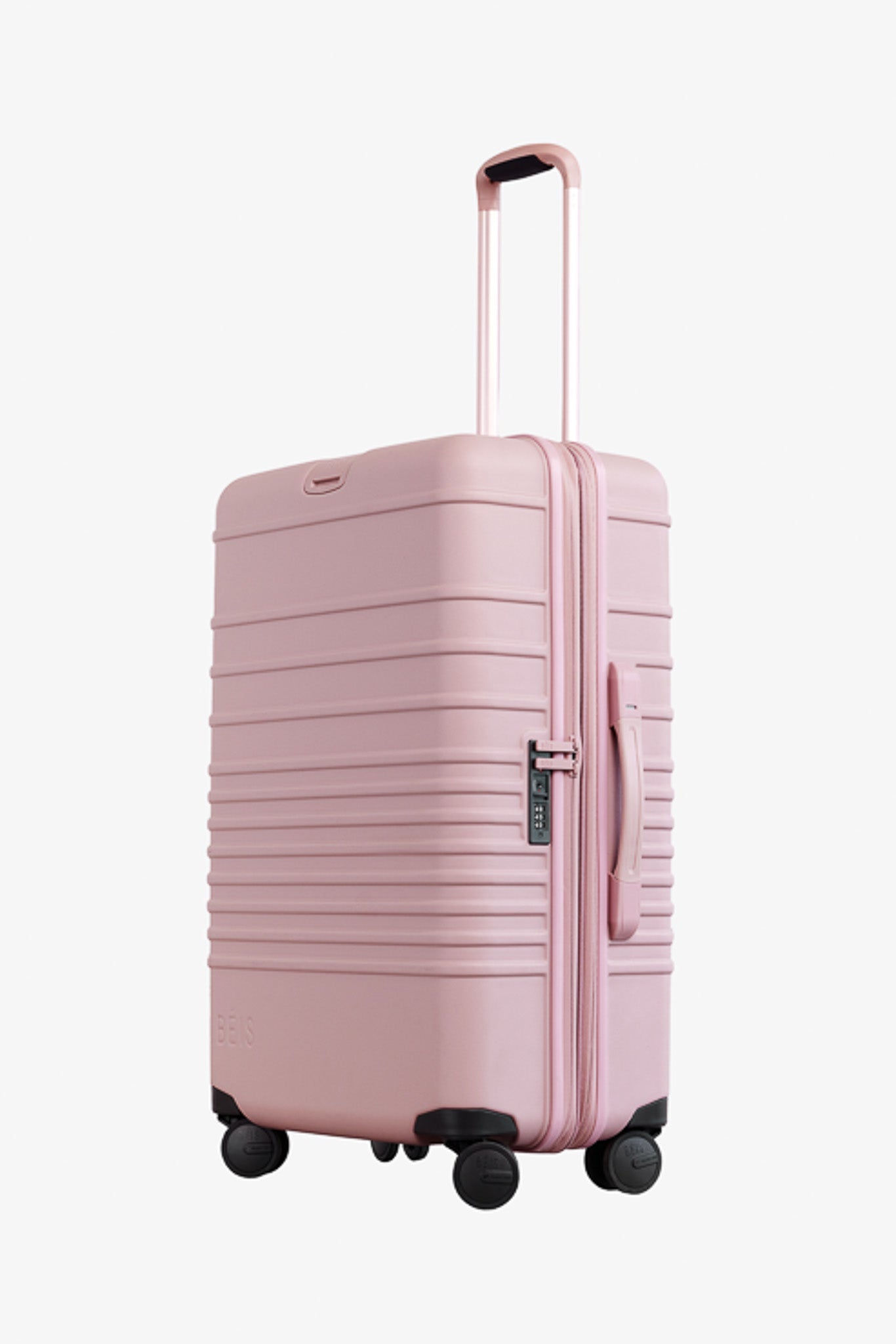 Atlas Pink Medium Check-In Roller Luggage - Perfect for Air Travel & Weekend Getaways