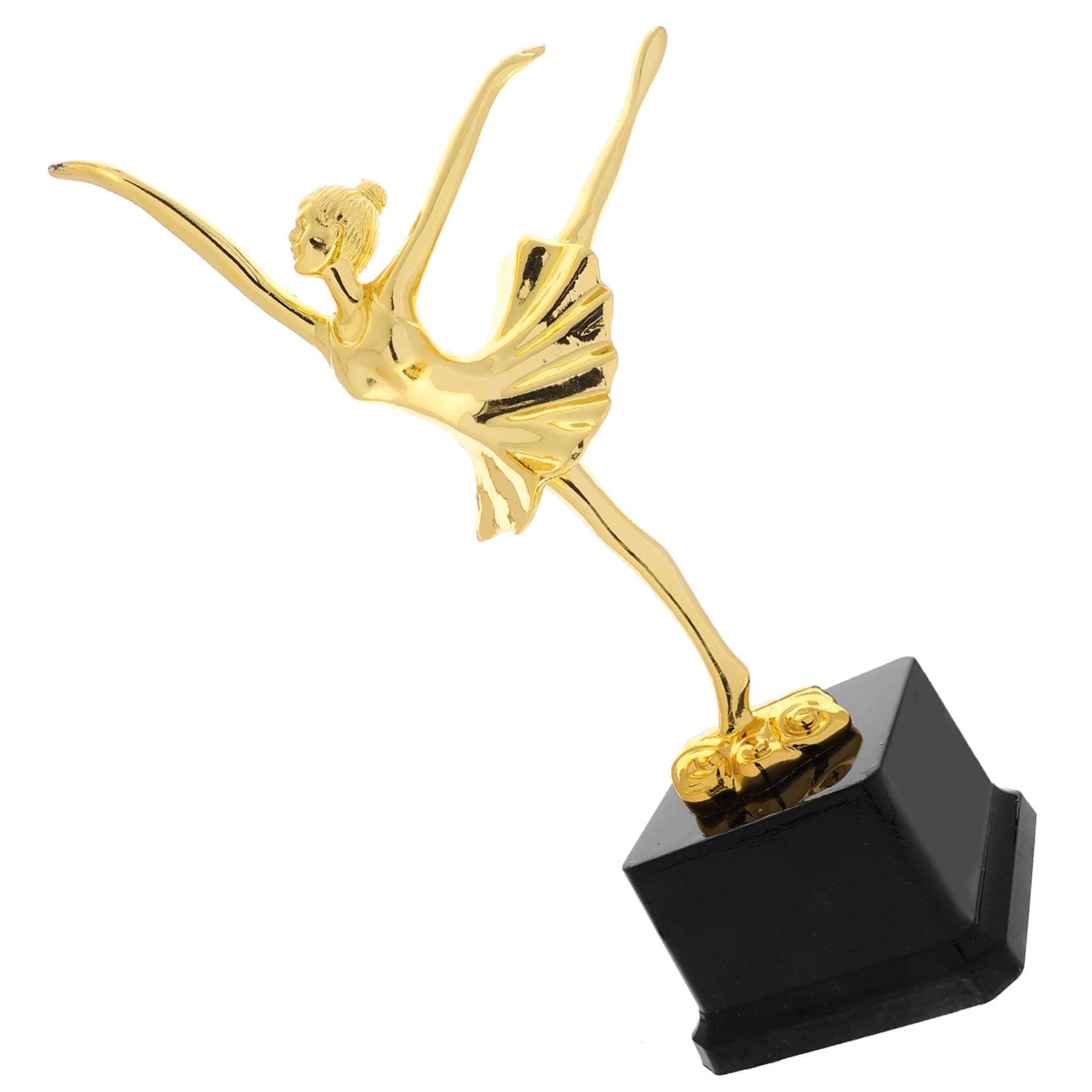 BELLIFFY Gold Dance Trophy Award - Ballet Competition Medal Cup for Kindergarten Graduation, Dance Recital & Performance Prizes - Perfect for Ballet, Jazz, Tap & Hip Hop Dance Awards Ceremonies