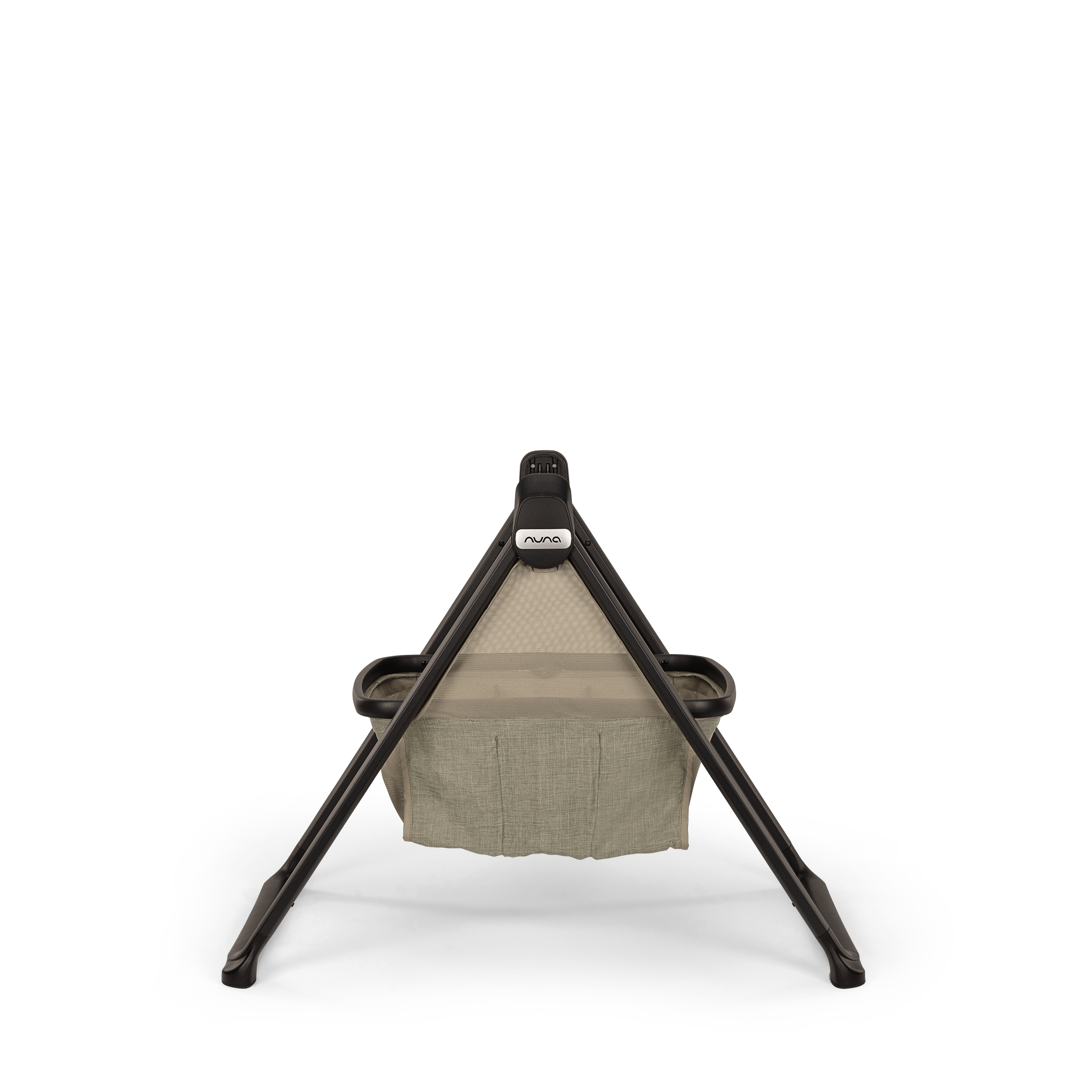 Nuna DEMI Next Bassinet with Stand - Granite Gray | Premium Baby Bassinet for Newborns | Perfect for Nursery, Bedroom & Travel