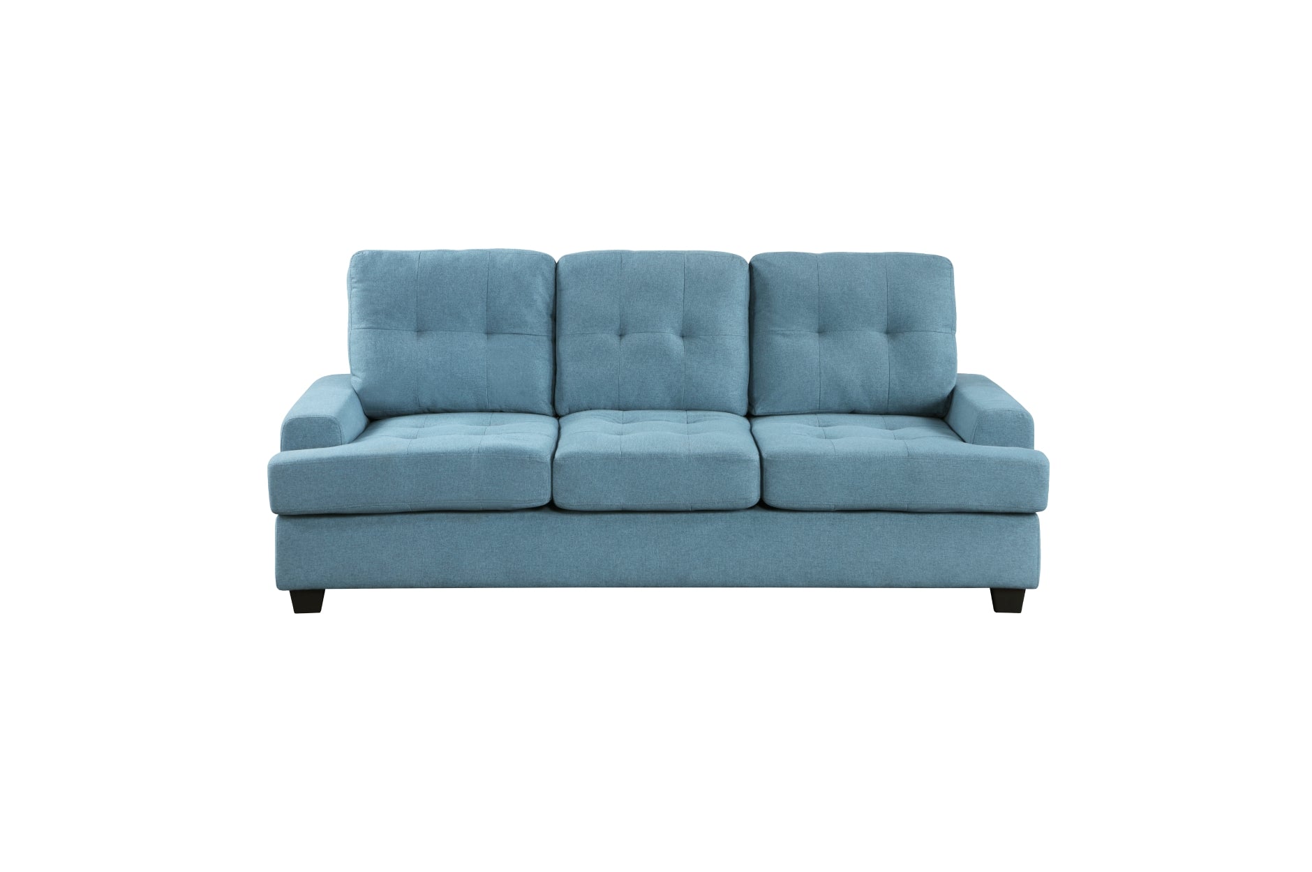Dunstan Blue Sofa - Modern Comfortable Couch for Living Room, Lounge & Home Decor | Perfect for Relaxing, Entertaining & Stylish Spaces