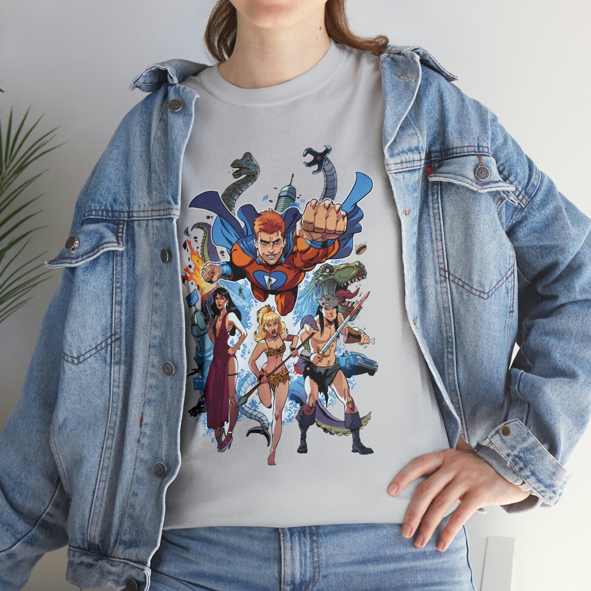Unisex Heavy Cotton Archie Comics T-Shirt - Featuring Archie, Betty, Veronica & Jughead | Best Graphic Tee for Fans, Gifts & Casual Wear