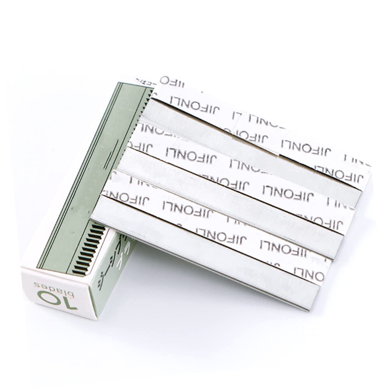 Healeved 80pcs Eyebrow Razor Blades - Precision Eyebrow Trimmer & Facial Hair Remover for Women & Men | Eyebrow Grooming Kit with Stainless Steel Blades | Perfect for Salon, Home Use & Travel