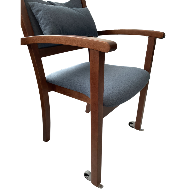 HappyHome Classic Geriatric Chair - Comfortable Elderly Recliner with Adjustable Backrest & Armrests | Perfect for Seniors, Nursing Homes, and Home Care Use